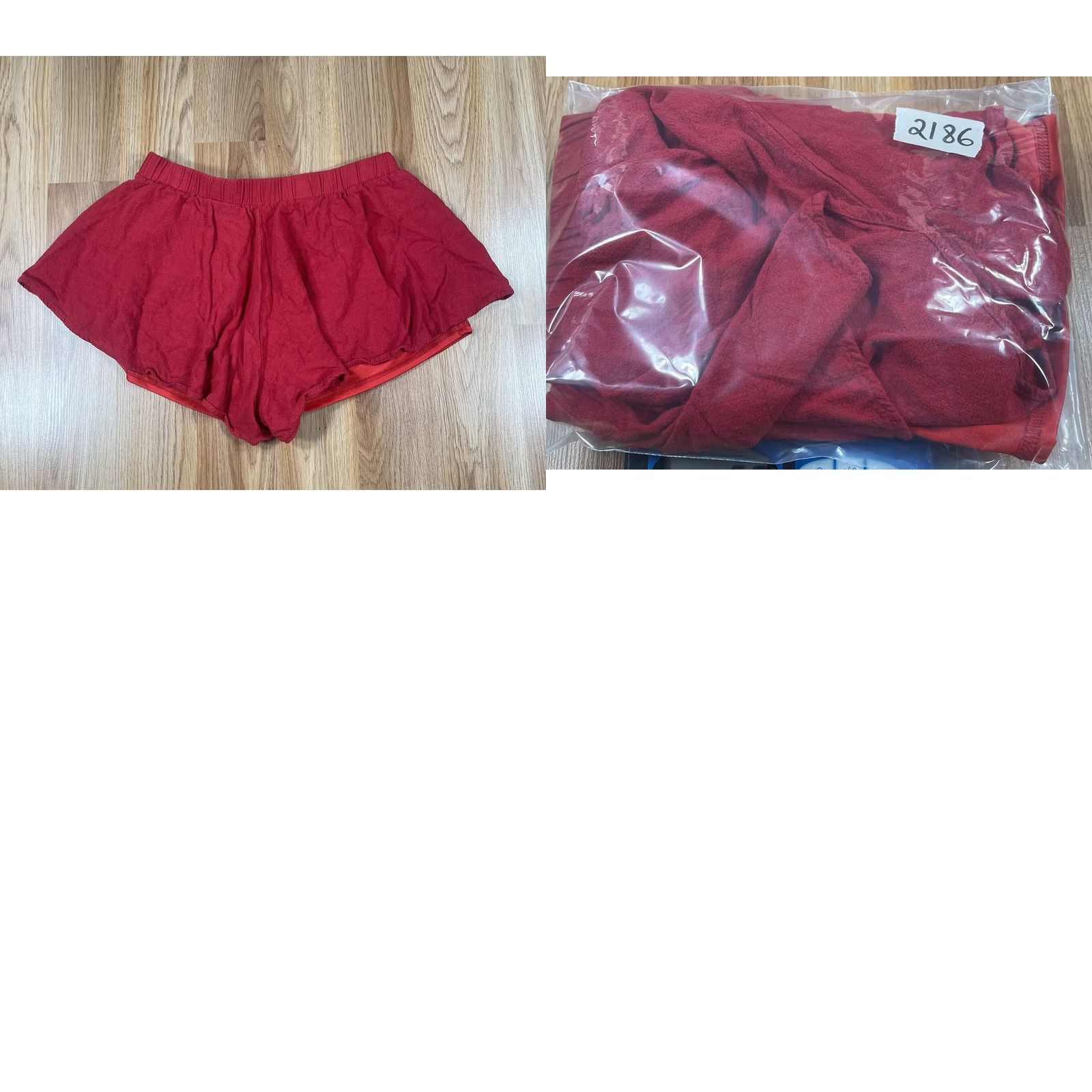 Vintage VINTAGE Altar’d State Shorts Womens S Small Red Linen Blend Flat Front Casual Summer Womens Size 28" / US 6 / IT 42 - 9 Thumbnail