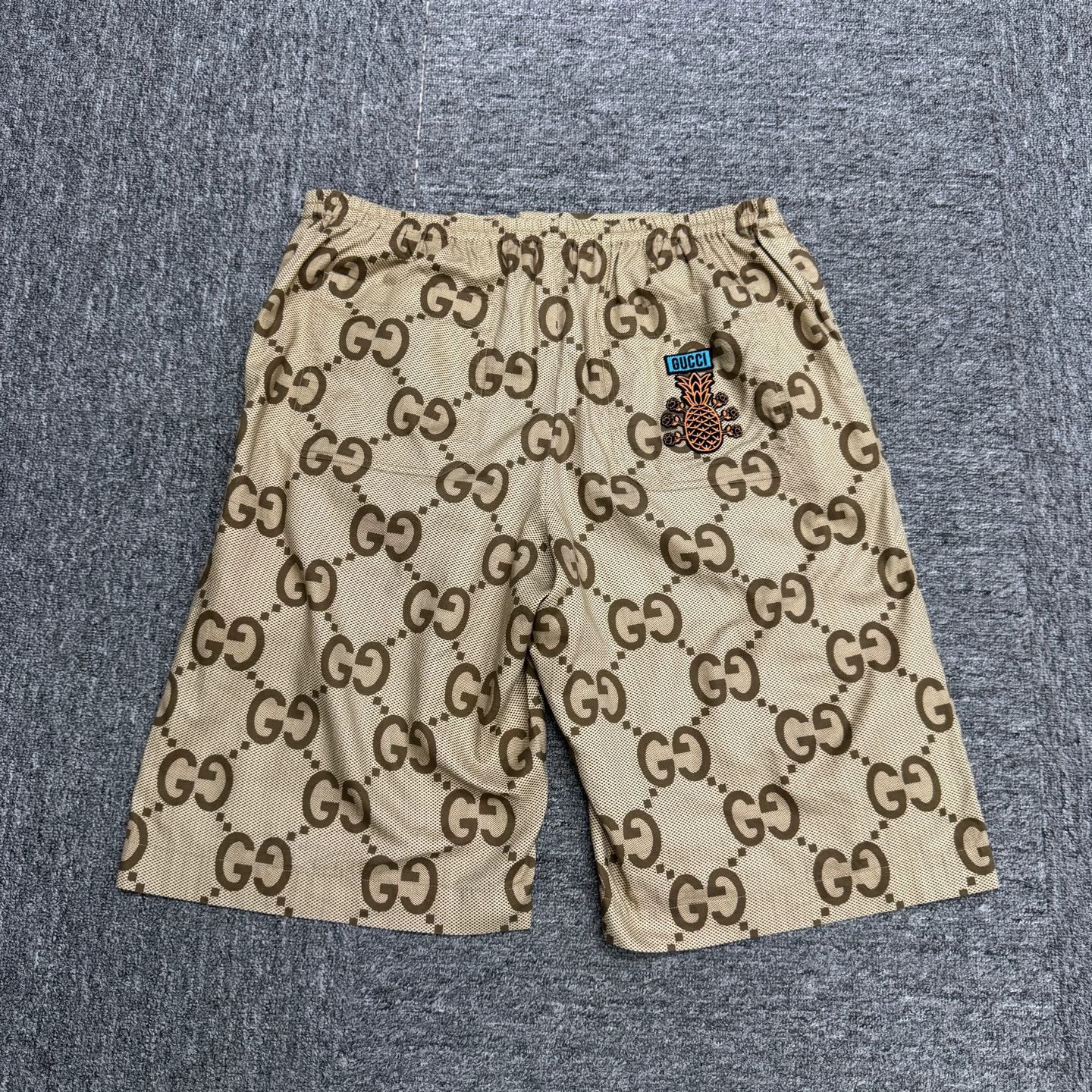 Gucci Gucci GG Allover Embroidered Pineapple Shorts Size 48 Size US 32 / EU 48 - 5 Thumbnail