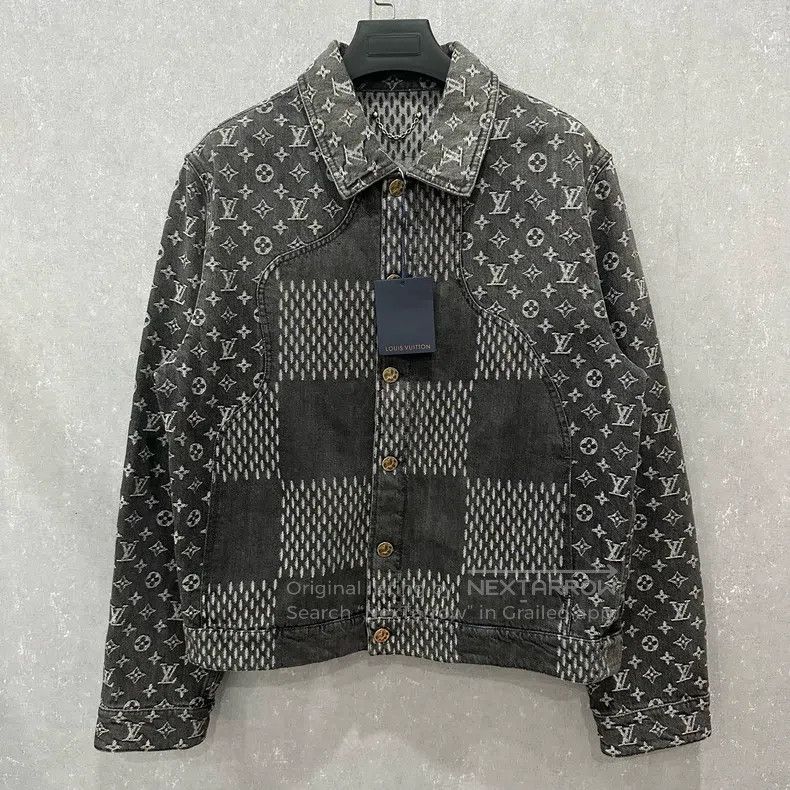 Louis Vuitton Louis Vuitton Nigo denim jacket Size US M / EU 48-50 / 2 - 1 Thumbnail