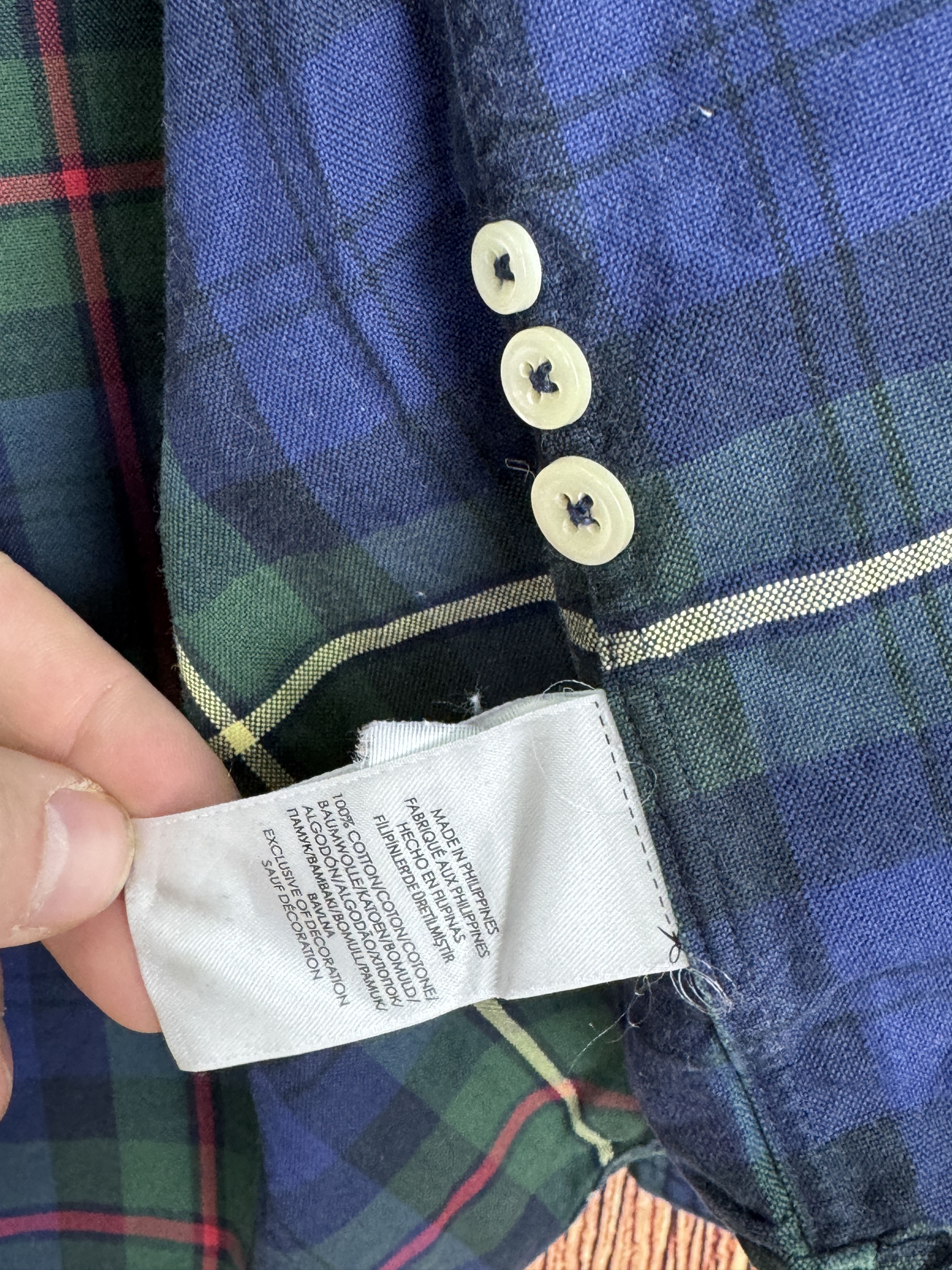 Polo Ralph Lauren Polo Ralph Lauren Checkered Button Ups Shirt Size US M / EU 48-50 / 2 - 8 Thumbnail