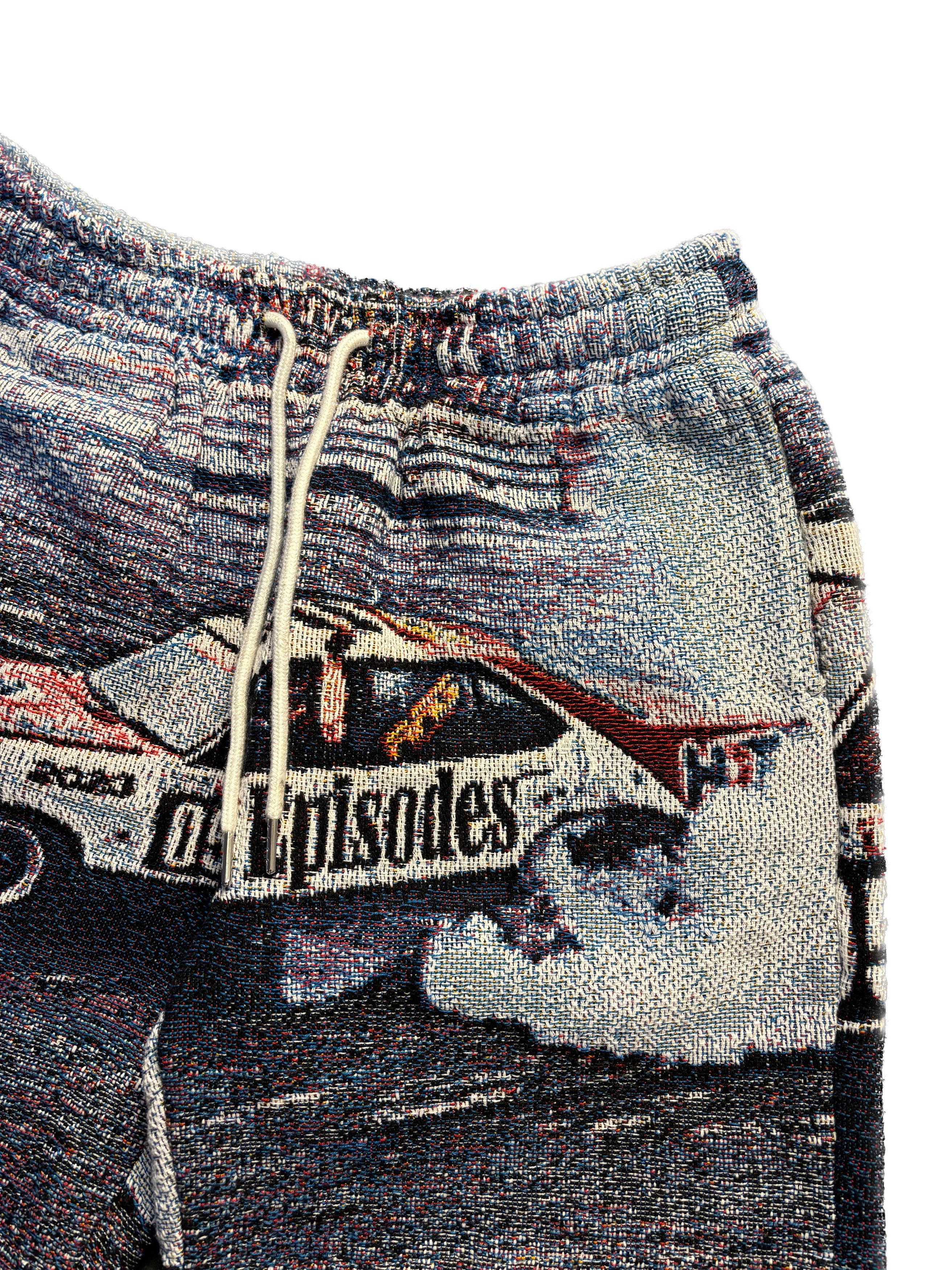 Formula 1 Episodes Drift Racing Jacquard Shorts Size US 32 / EU 48 - 3 Thumbnail