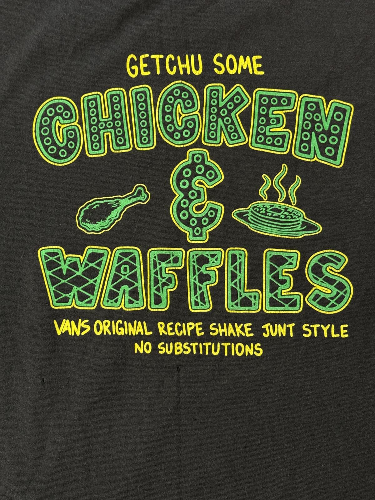 Vans Vans X Shake Junt Collab T-shirt 2020 Chicken and Waffles -M Size US M / EU 48-50 / 2 - 5 Thumbnail