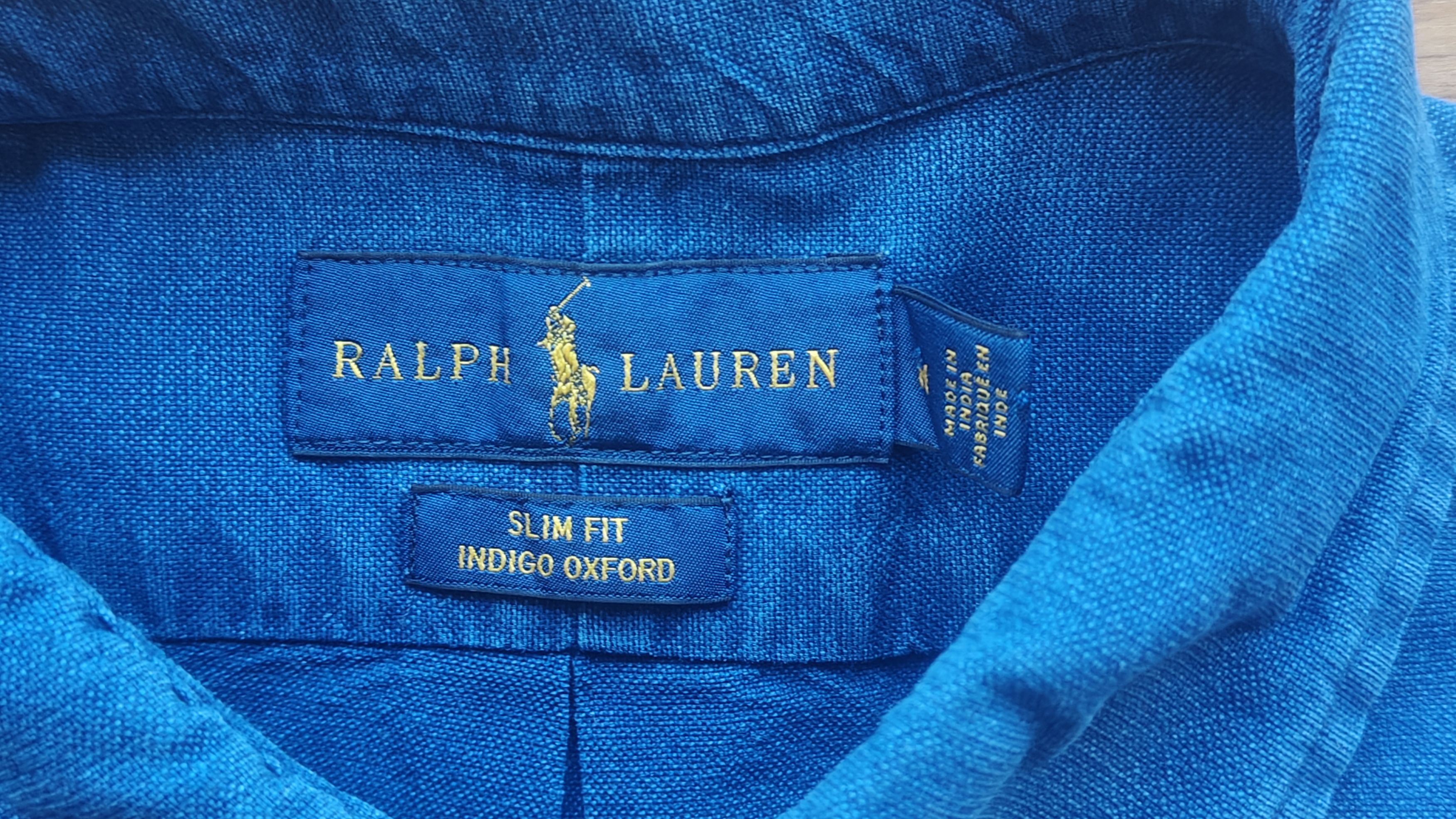Polo Ralph Lauren Ralph Lauren Slim Fit Indigo Oxford Button-Down Size US M / EU 48-50 / 2 - 3 Thumbnail