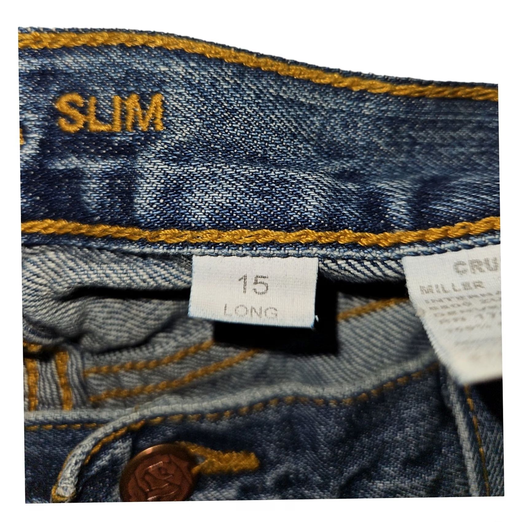 Vintage VINTAGE Cruel Girl Jeans NWT Size 15L Women's Georgia Slim Blue Denim 90s Y2K Preppy Bootcut Mens Womens Girls Size 36" / US 14 / IT 50 - 2 Thumbnail