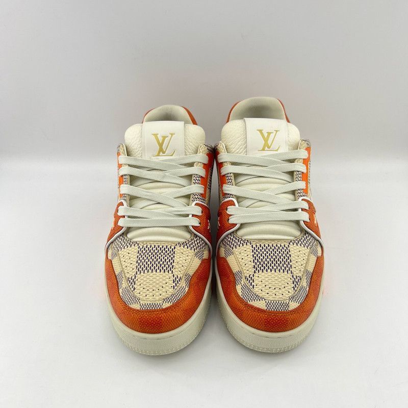 Louis Vuitton Louis Vuitton Orange Low-Top Sneakers for Men and Women -25 Size US 8 / EU 41 - 2 Thumbnail