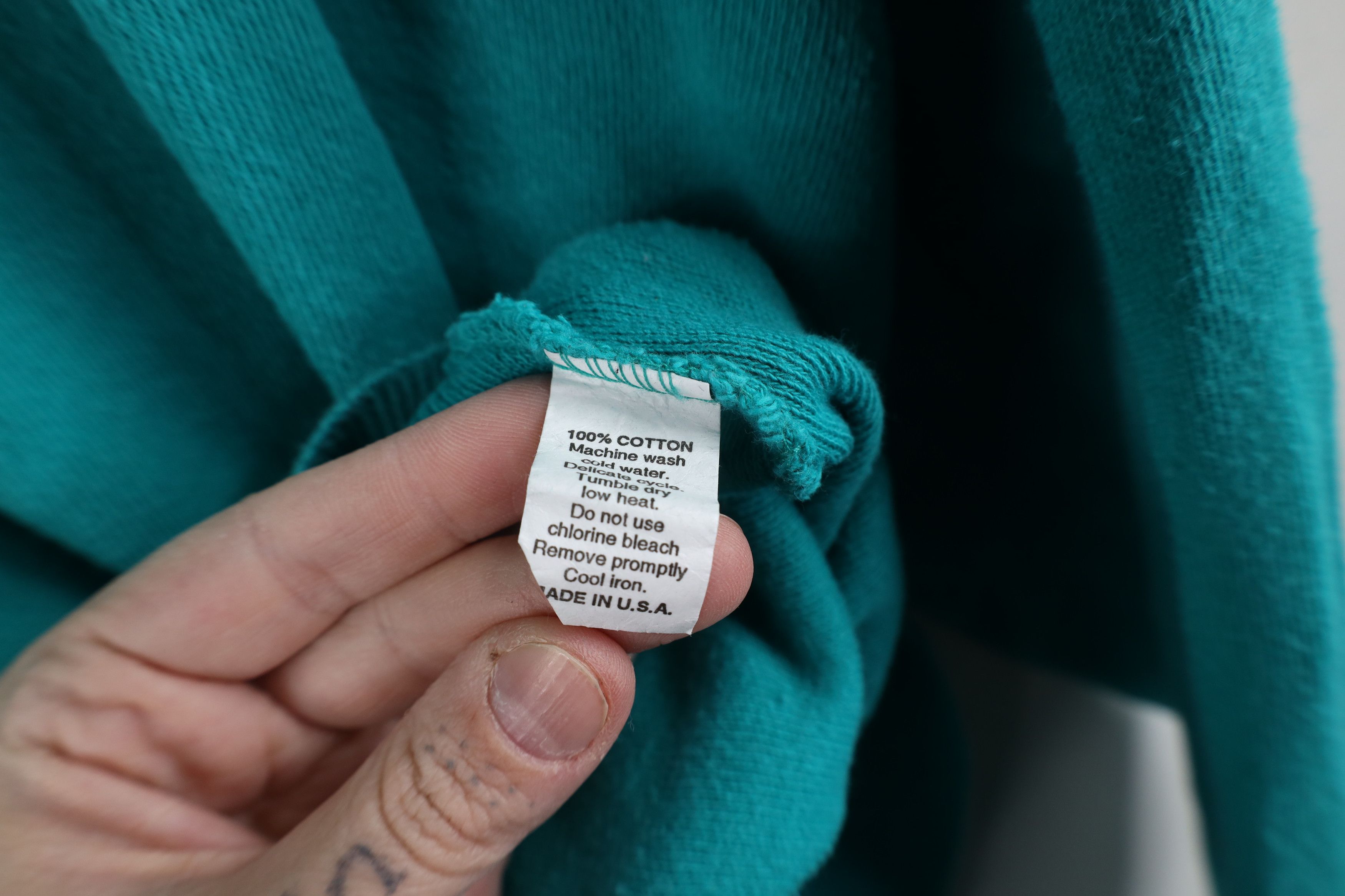 Vintage Vintage 80s 90s GM Chevrolet Knit V-Neck Sweater Teal USA Size US XL / EU 56 / 4 - 8 Thumbnail