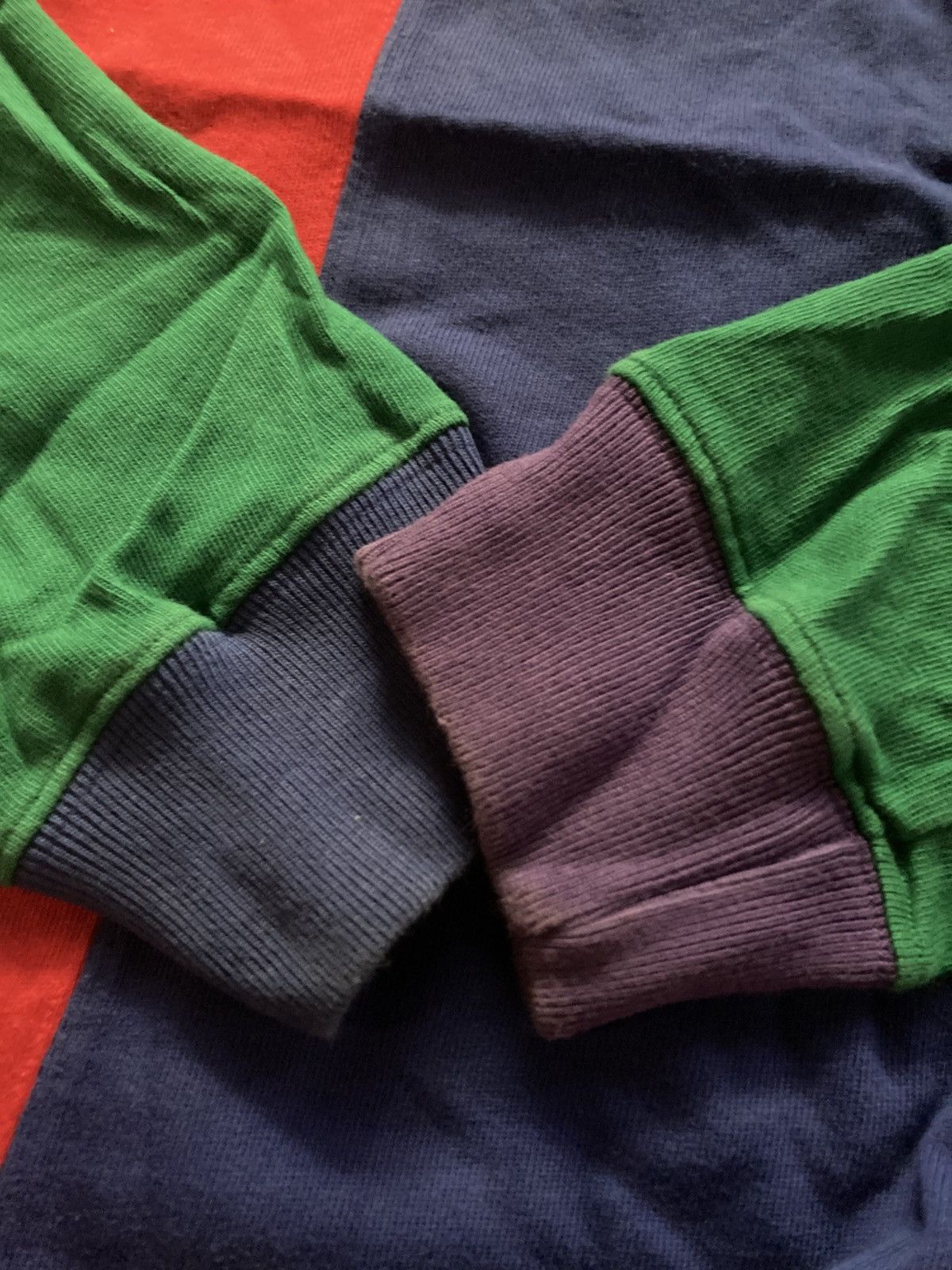 Polo Ralph Lauren Polo Ralph Lauren Ugly Multiple Color Patches Long-sleeve Size US L / EU 52-54 / 3 - 4 Thumbnail