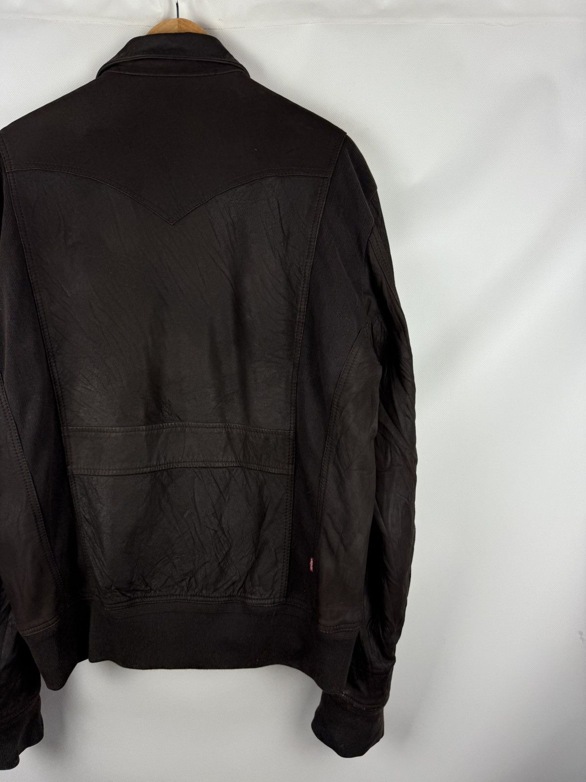 Levi's Levi’s Type A-2 Men’s Flight Leather Bomber Jacket Size XL Size US XL / EU 56 / 4 - 15 Thumbnail