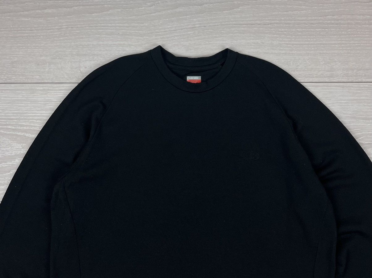 Icebreaker Icebreaker Bodyfit 260 Merino Wool Black Crew Neck Sweater Size US L / EU 52-54 / 3 - 4 Thumbnail