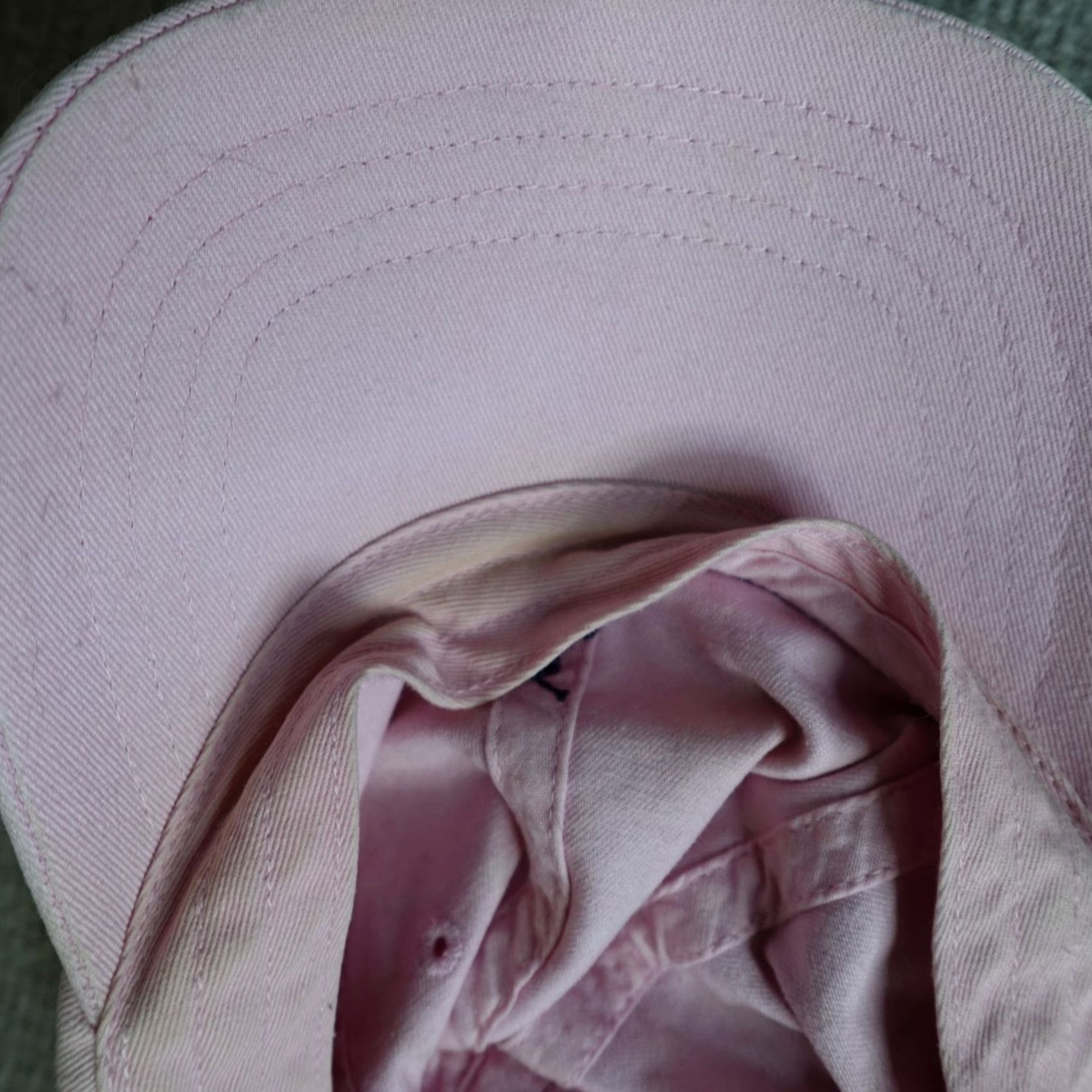 Polo Ralph Lauren VINTAGE Polo Ralph Lauren Hat Pink Dadhat Leather Strapback Baseball Cap Cotton Adjustable Men Pink 90s? Size US M / EU 48-50 / 2 - 5 Thumbnail