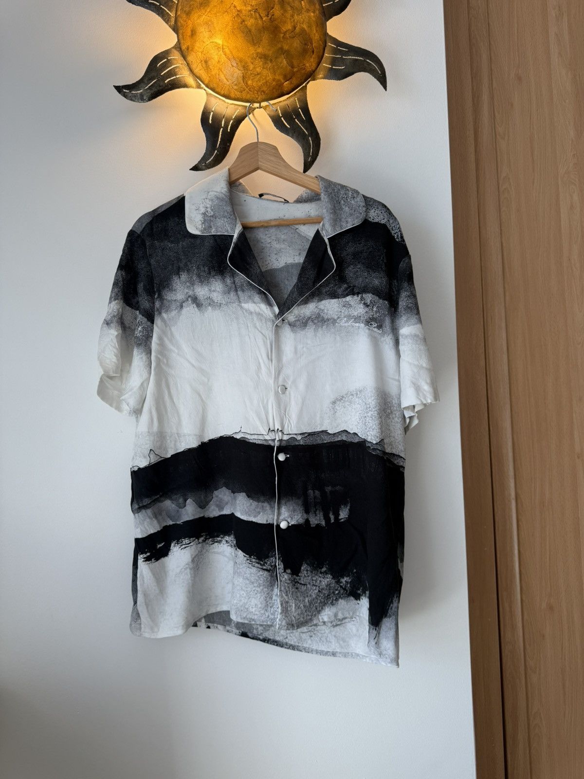 Balmain Balmain Jeans viscose shirt Size US L / EU 52-54 / 3 - 1 Thumbnail