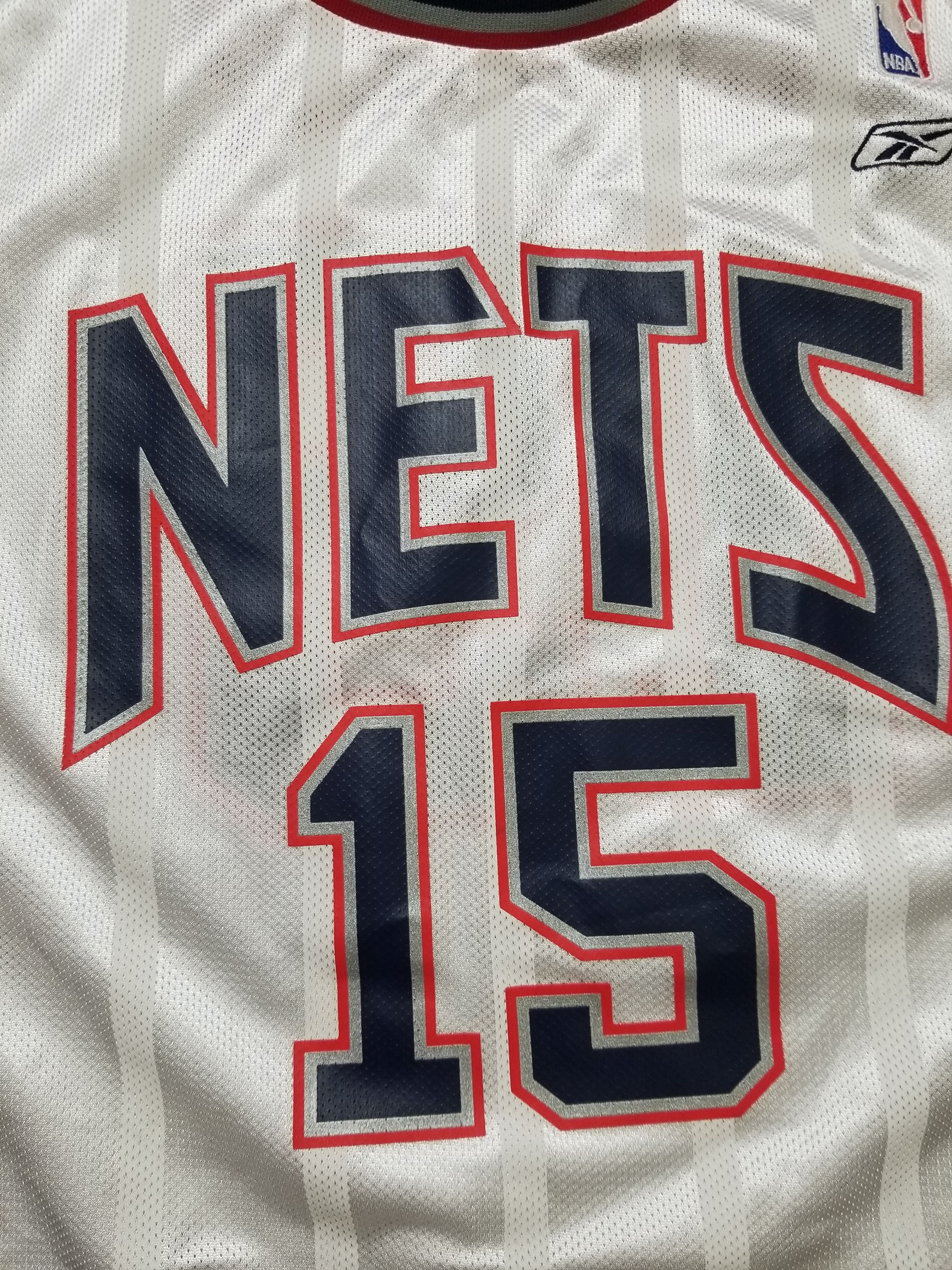 Reebok Reebok Brooklyn Nets #15 Vince Carter NBA Jersey Size US XXL / EU 58 / 5 - 10 Thumbnail