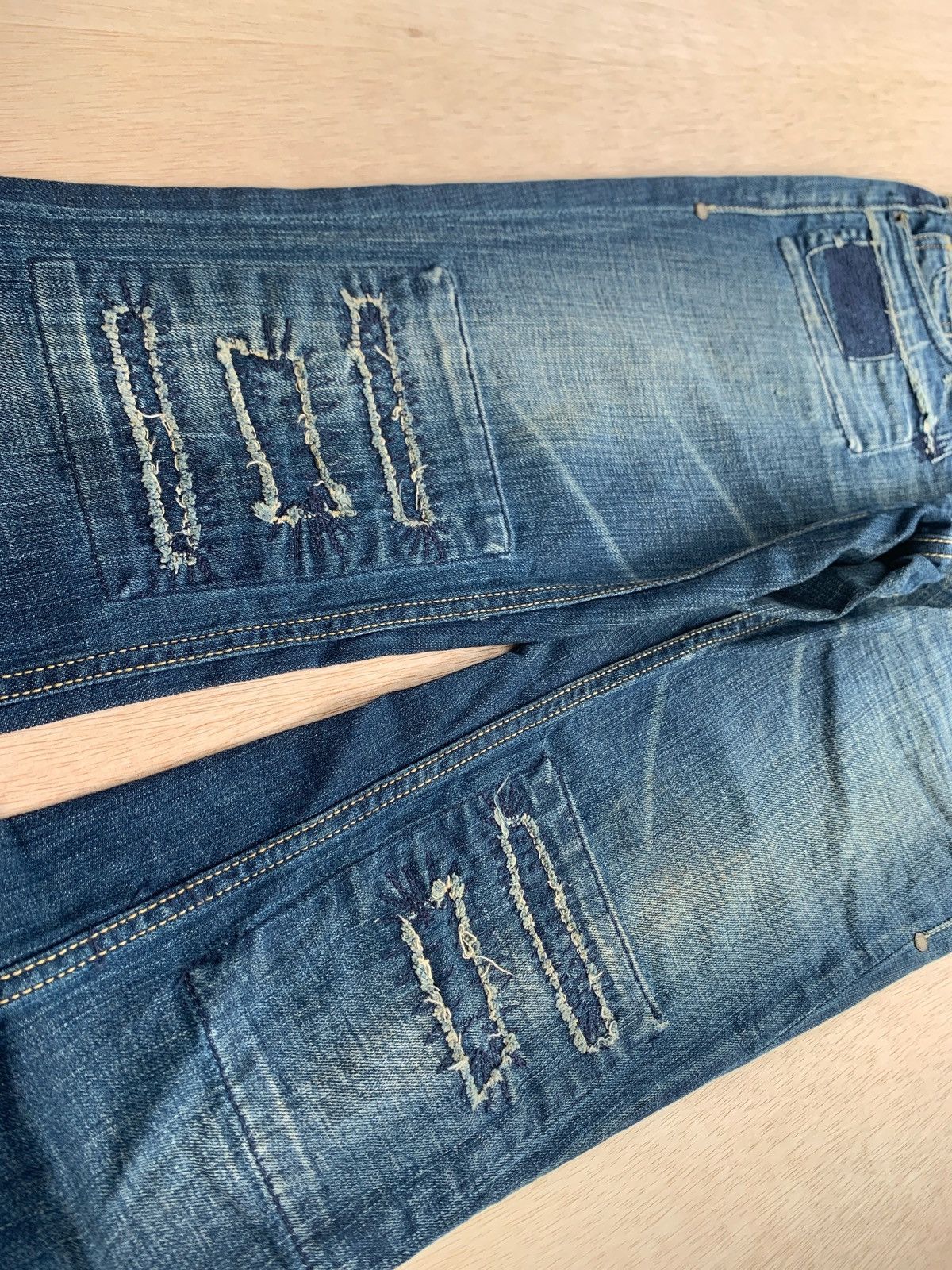 Hysteric Glamour × If Six Was Nine × Japanese Brand Distressed Denim By Jimmy Taverniti Jeans Size US 32 / EU 48 - 5 Thumbnail
