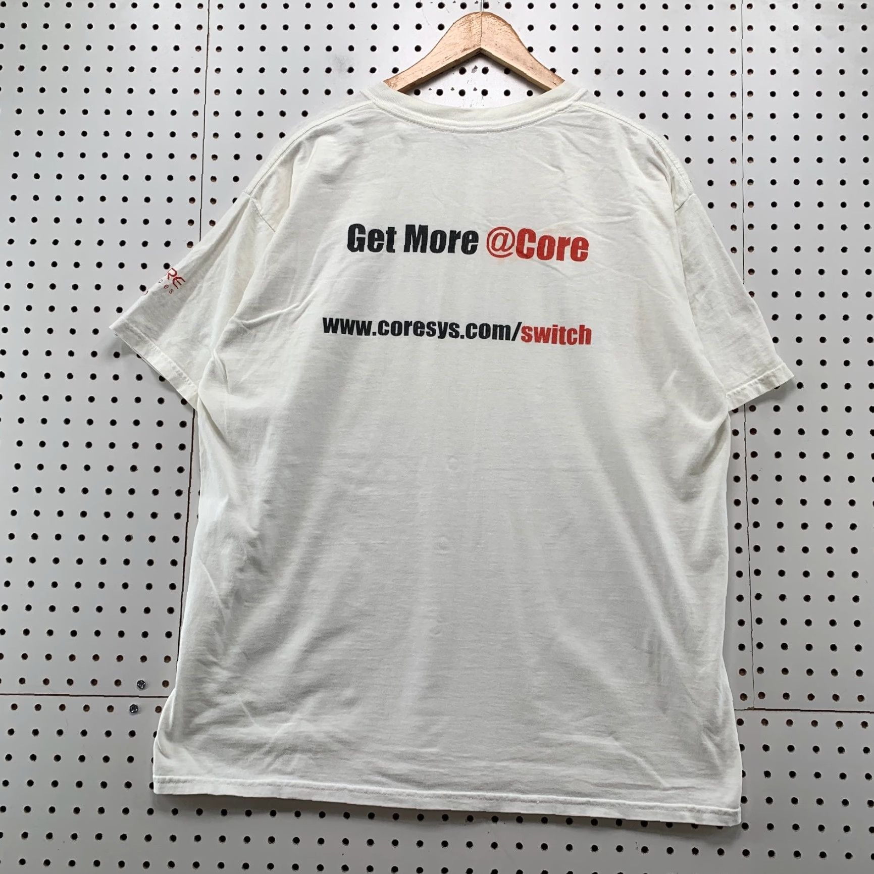 Gildan Vintage Got Oracle T Shirt Mens XL White Got Milk Parody Funny Cyber Punk Y2K Size US XL / EU 56 / 4 - 2 Thumbnail