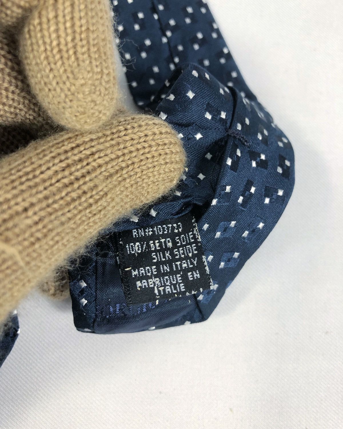 Giorgio Armani NOS Giorgio Armani Cravatte Jacquard Silk Tie Made in Italy Size ONE SIZE - 9 Thumbnail
