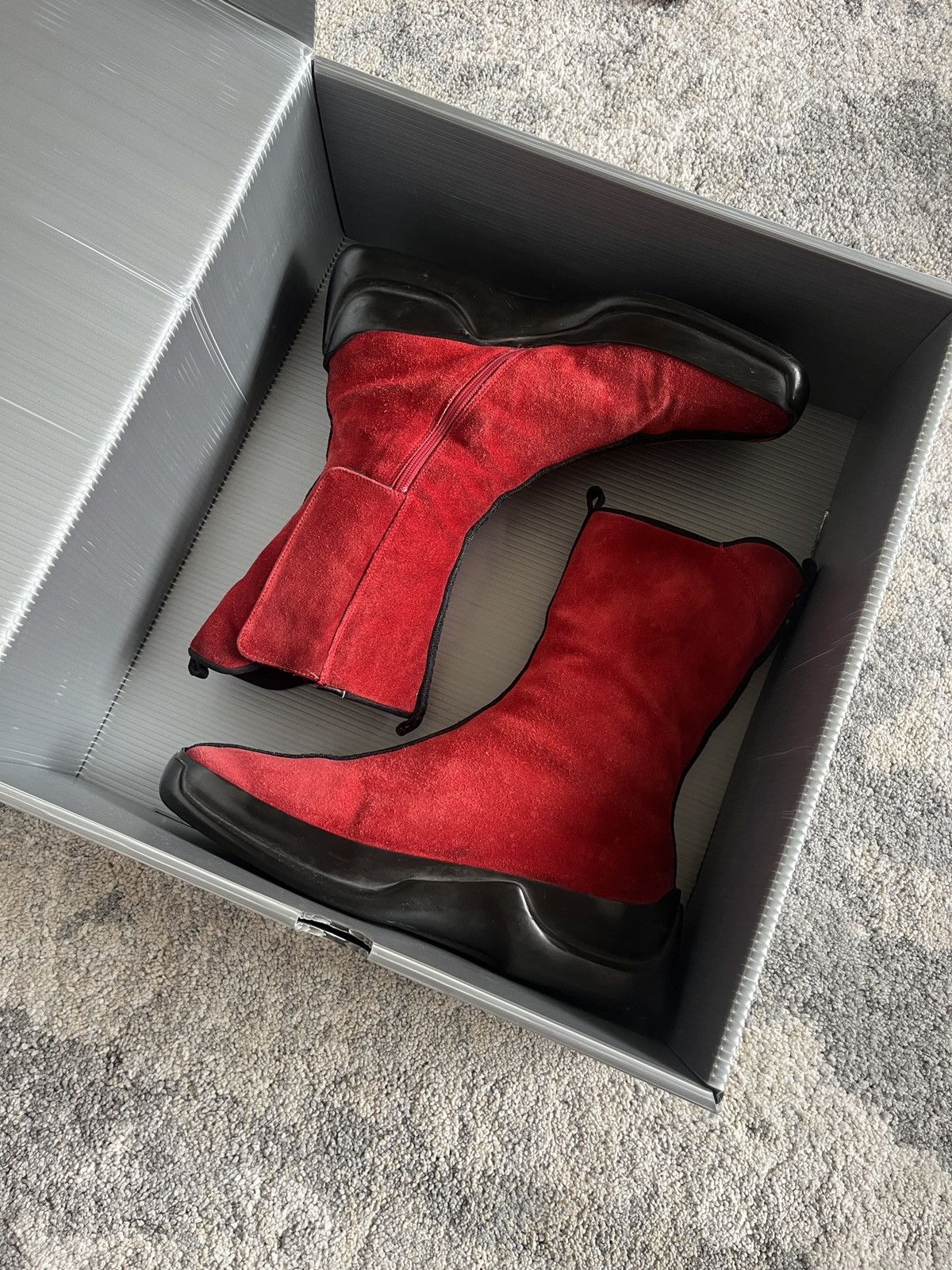 Prada Prada F/W1999 suede trainers Boots Size US 8 / IT 38 - 7 Thumbnail