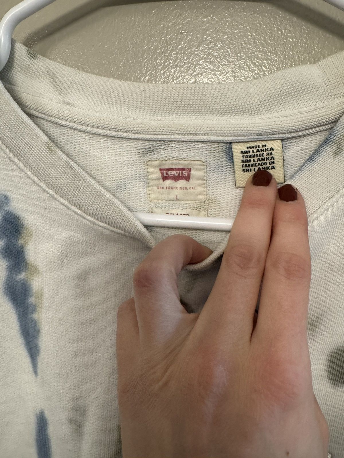 Levi's Men’s Levi’s tie-dye sweatshirt Size US L / EU 52-54 / 3 - 2 Thumbnail