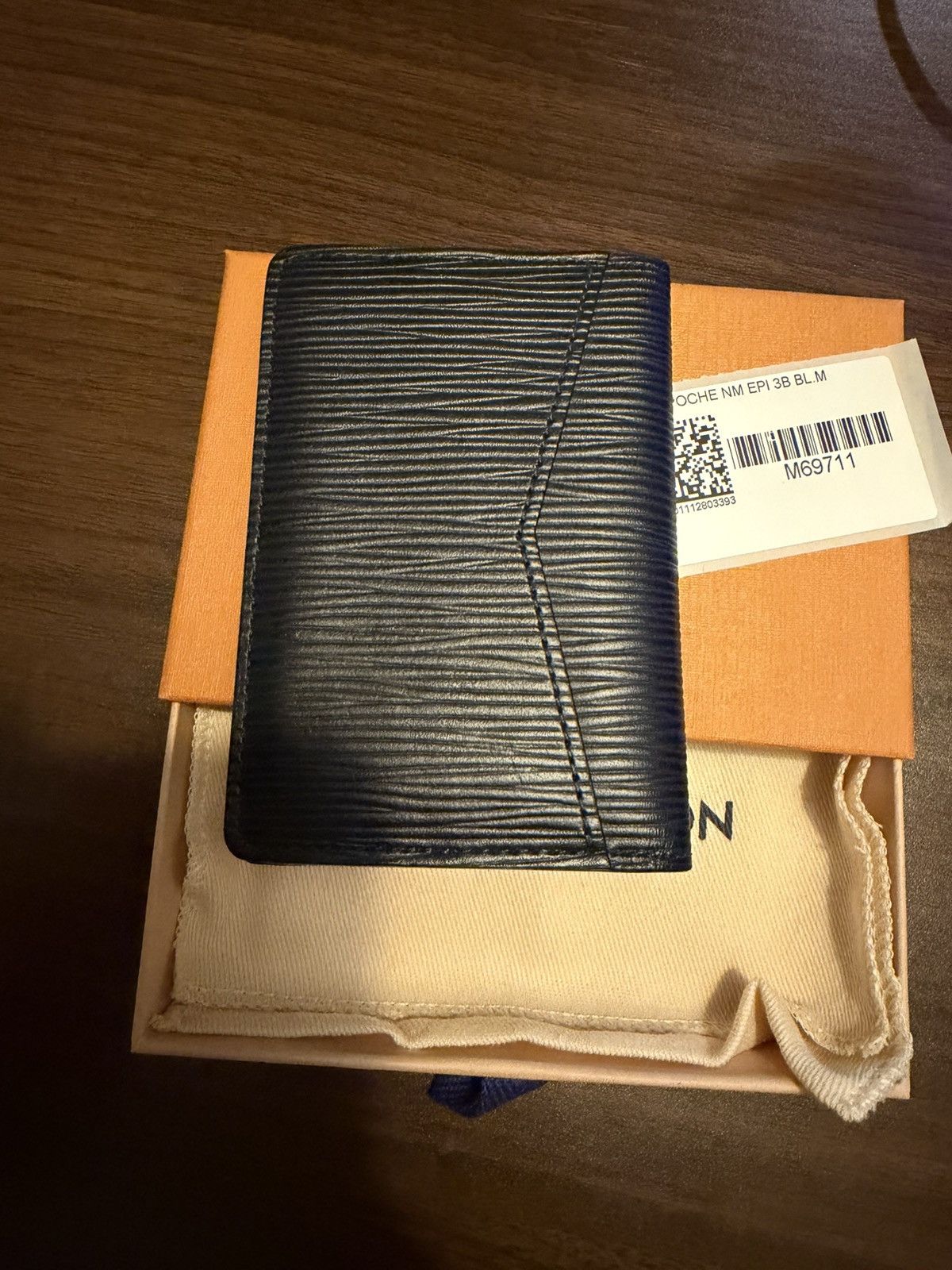Louis Vuitton Louis Vuitton Damier Graphite Epi Leather Pocket Organizer Size ONE SIZE - 2 Thumbnail