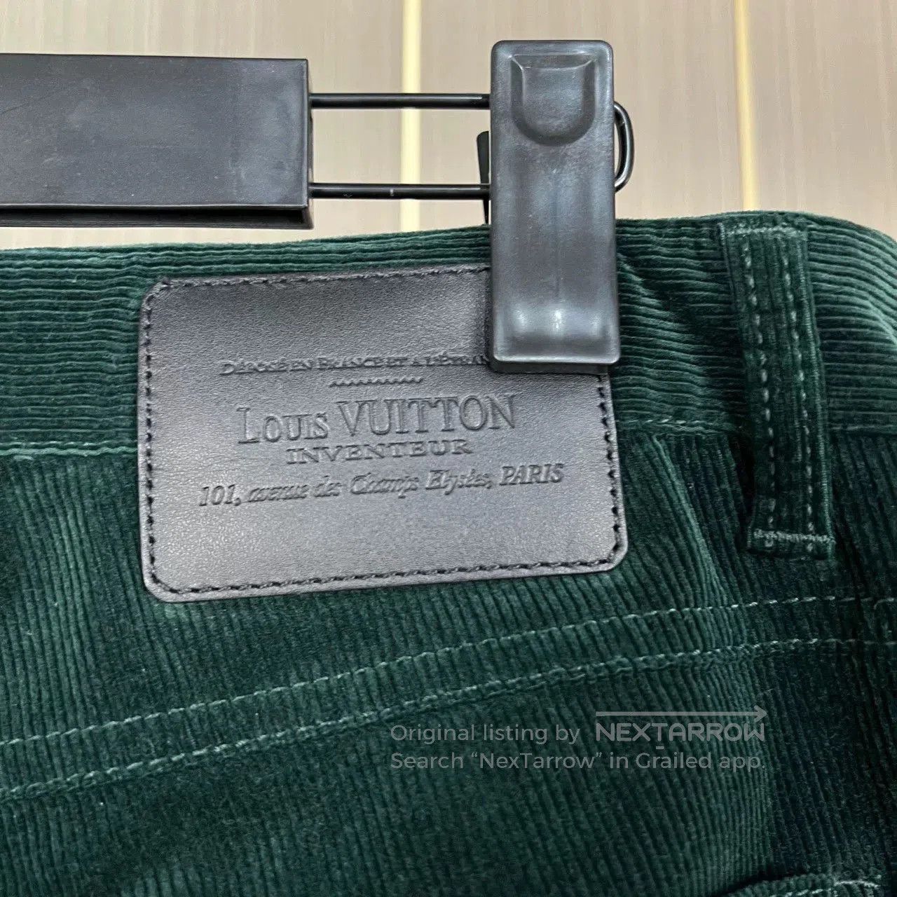 Louis Vuitton Louis Vuitton Velvet Zip Long Pants. Size US 40 / EU 56 - 6 Thumbnail