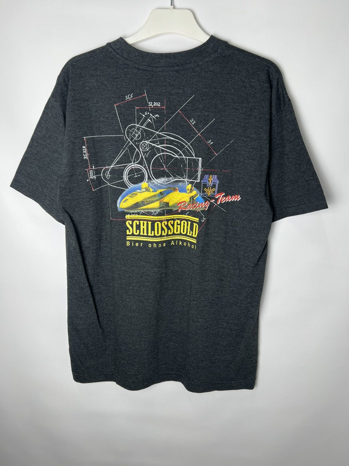 Vintage streetwear racing FOX Racing Team T-shirt