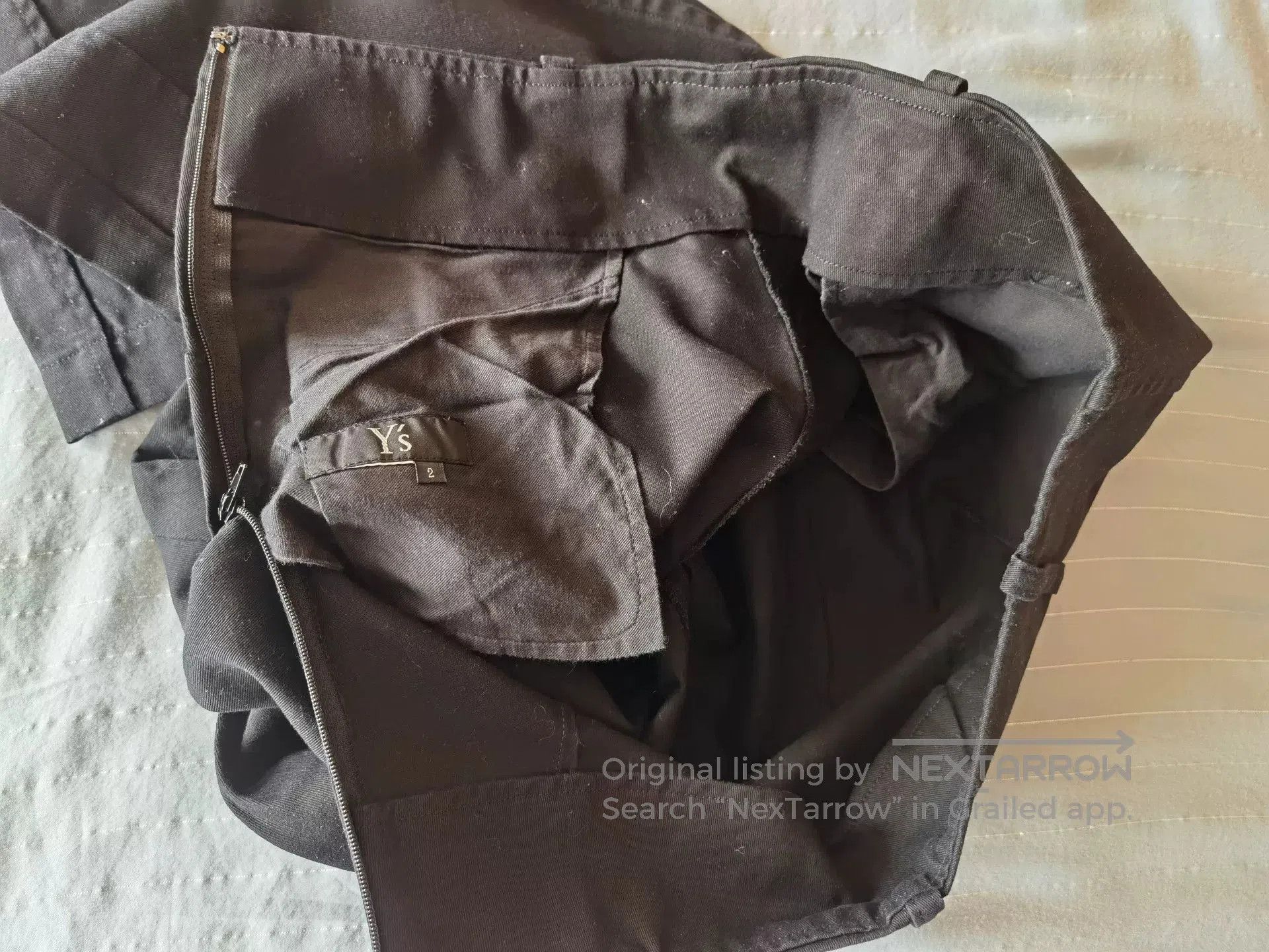 Y's Y's Women's Black Casual Pants Size 2. Size 26" / US 2 / IT 38 - 5 Thumbnail