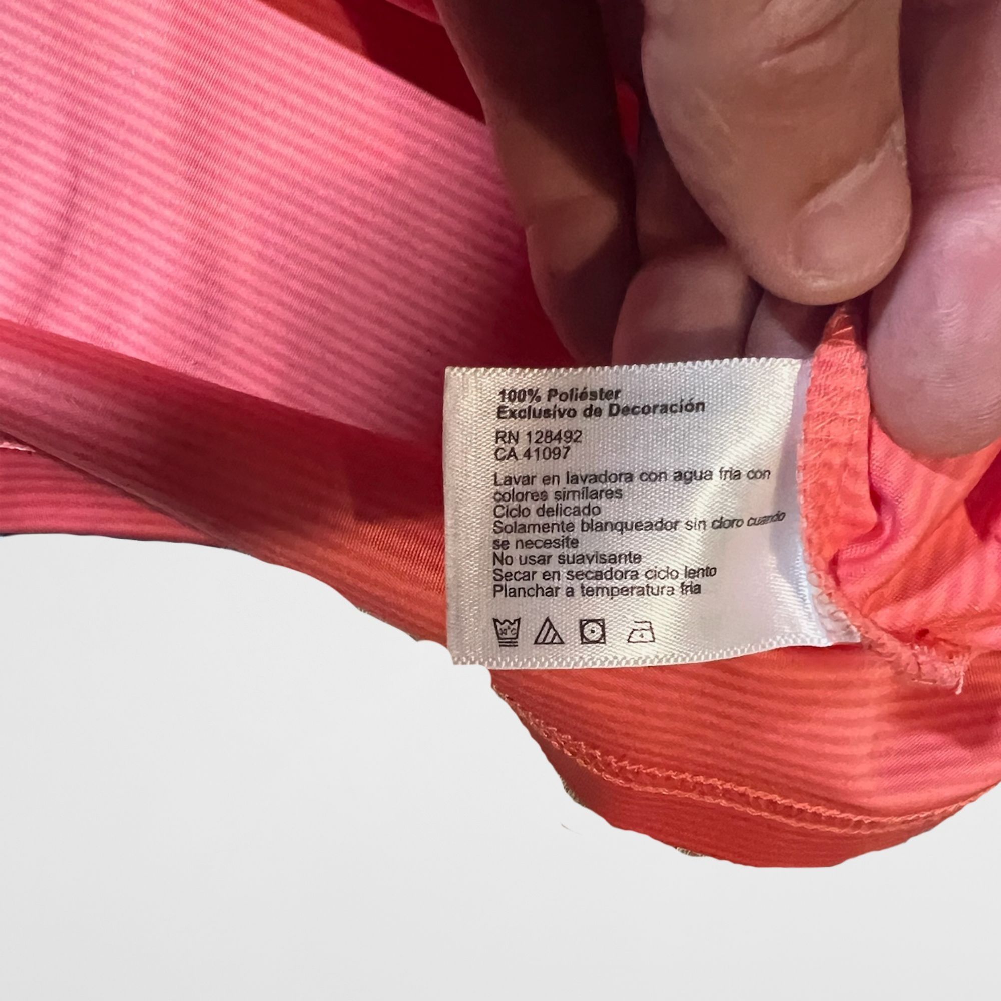 Greg Norman Greg Norman Mens Coral Striped Golf Polo Shirt Size M ML75 P Size US M / EU 48-50 / 2 - 7 Thumbnail