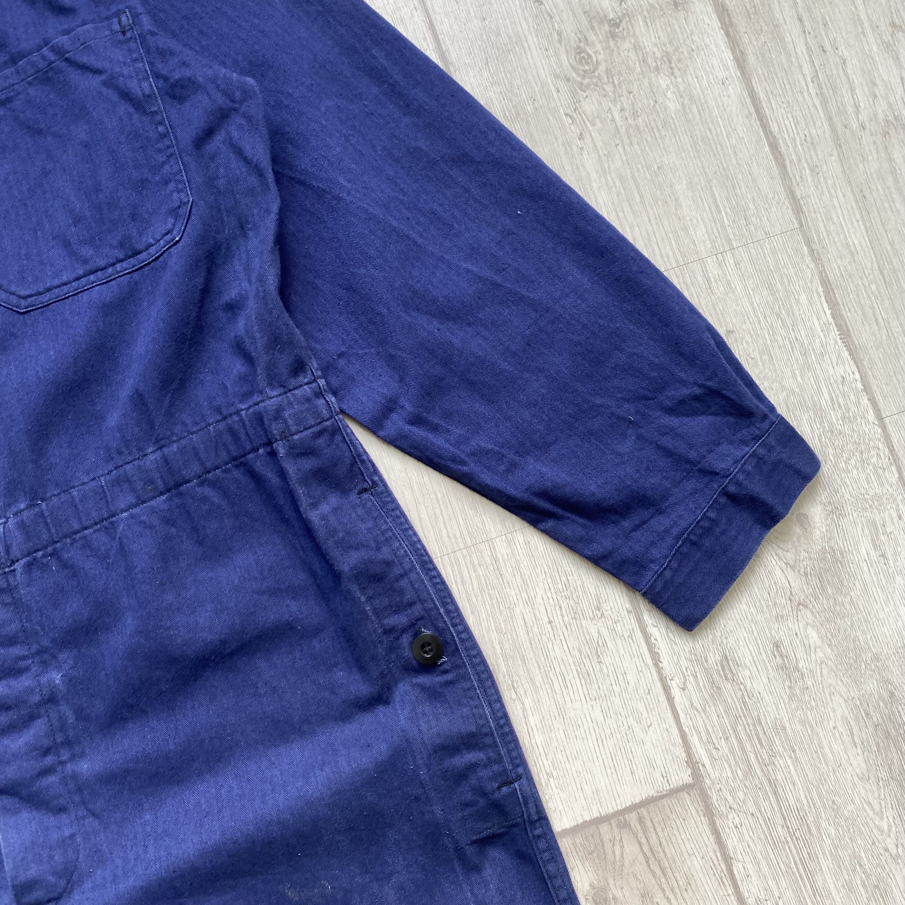 Le Laboureur ⚙️ Vintage Sanfor French Coverall Worker jumpsuit Vetra Size US 32 / EU 48 - 15 Thumbnail