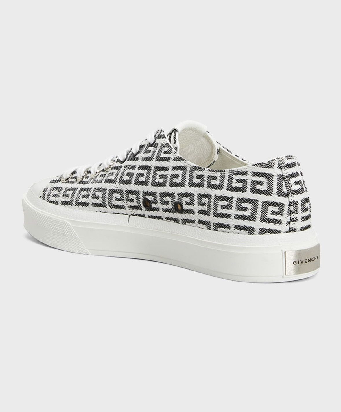Givenchy Givenchy Men's City Allover Logo Canvas Low-Top Sneakers Size US 11 / EU 44 - 3 Thumbnail