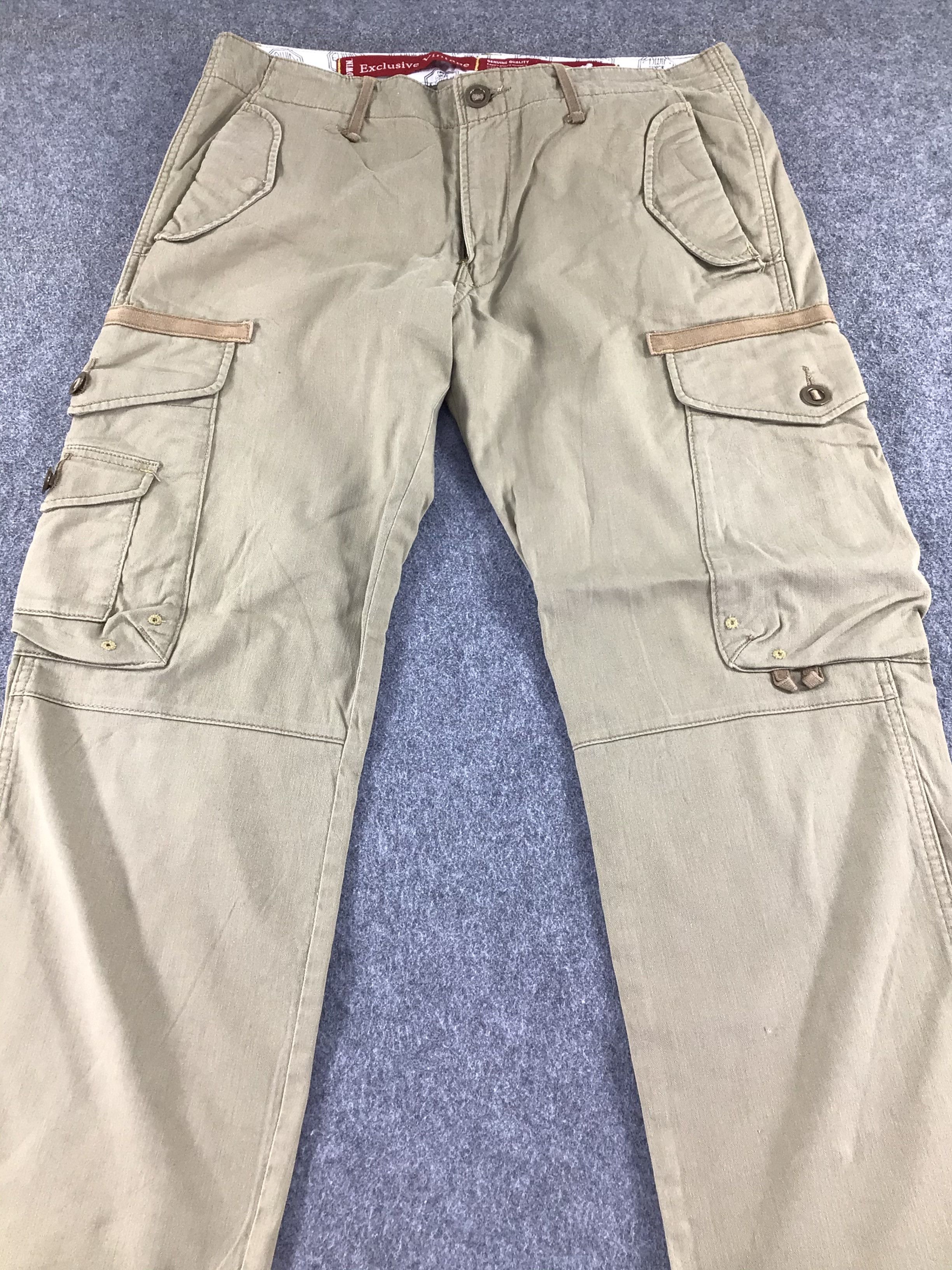 Edwin Edwin Multi Pocket Cargo Pant-J167 Size US 34 / EU 50 - 3 Thumbnail