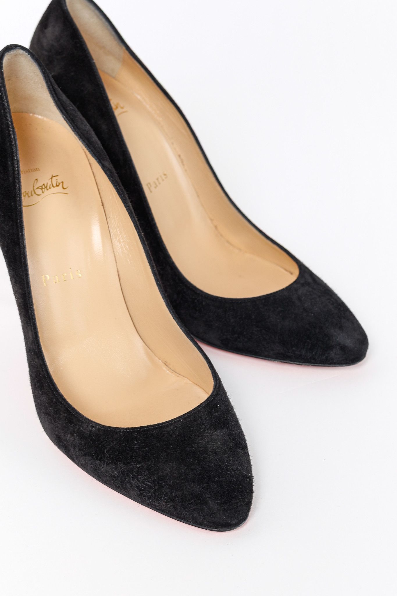 Christian Louboutin Christian Louboutin Eloise Veau Velours Pointed-Toe Pumps Size US 7.5 / IT 37.5 - 6 Thumbnail