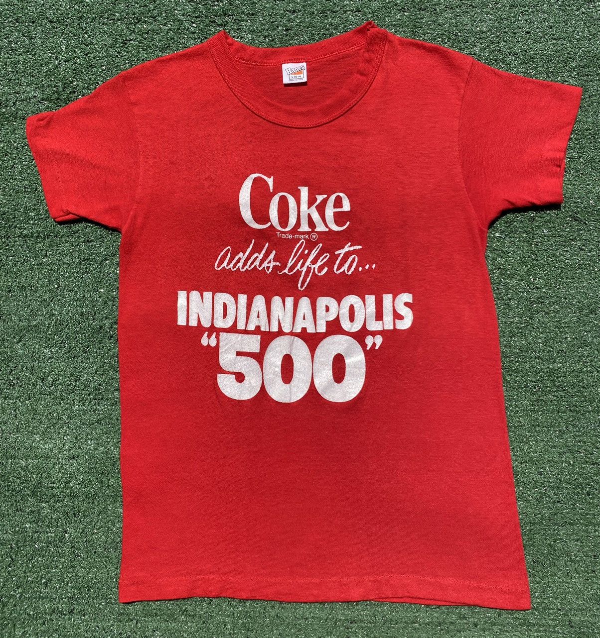 Other VTG 70’s Coca Cola Coke Indianapolis Indy 500 T-Shirt XXS Size XXS / US 00 / IT 34 - 1 Thumbnail
