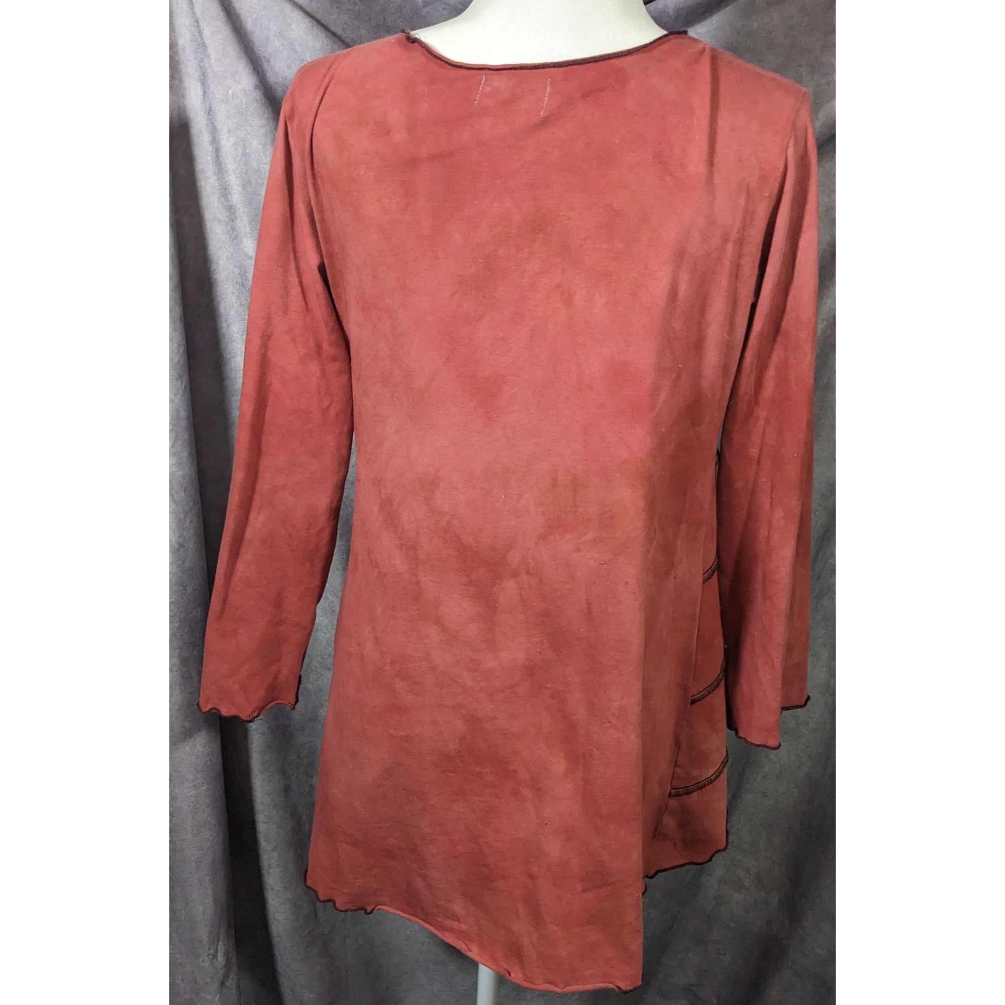 Other Jude Stuecker Bohemian Medieval Asymmetrical Terra Cotta Top Size S / US 4 / IT 40 - 5 Thumbnail