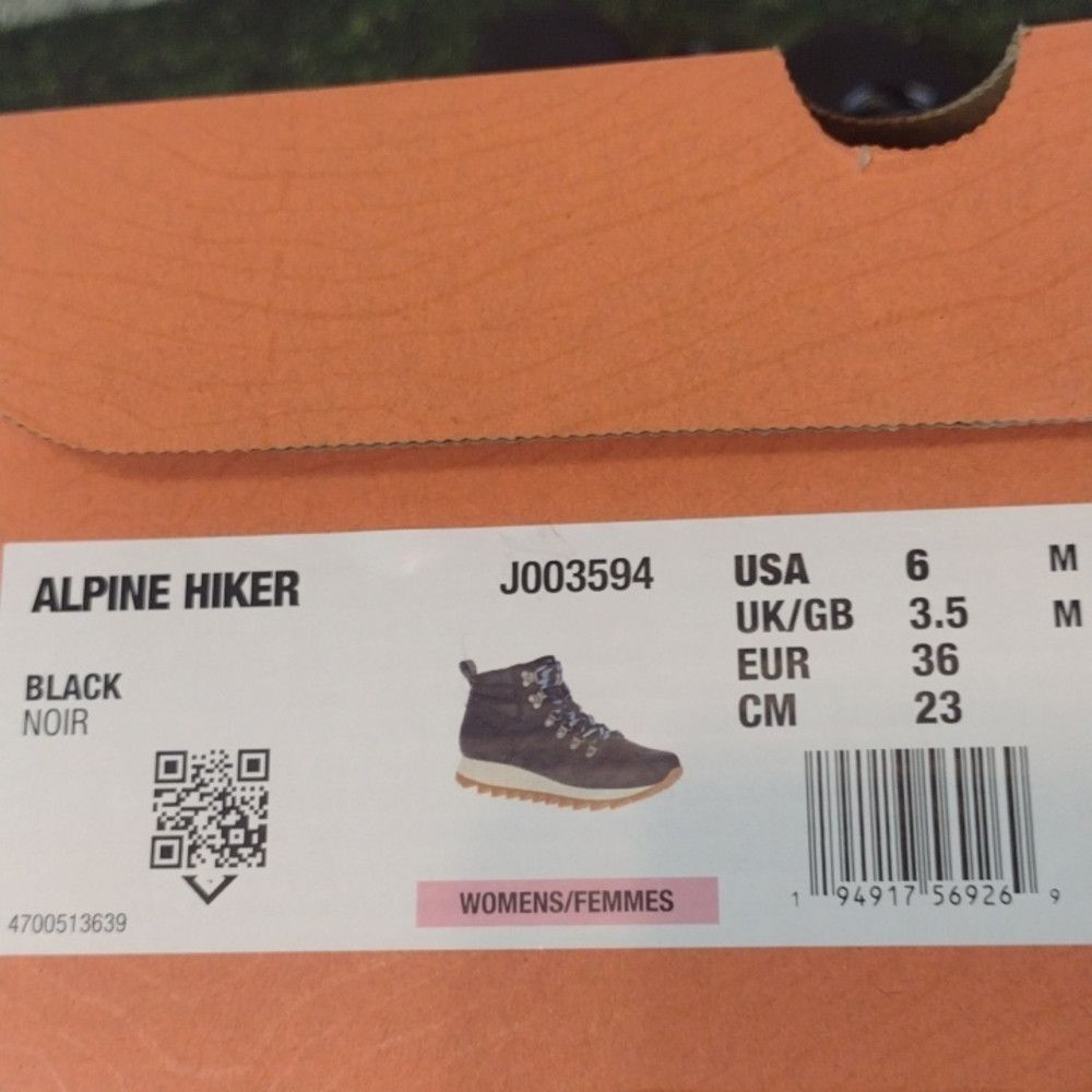 Merrell Merrell alpine hiker black boots size 6 Size US 6 / IT 36 - 8 Thumbnail