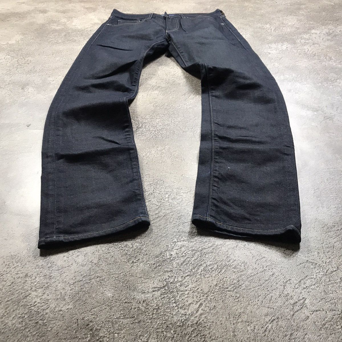 Vintage Vintage 90s Levis Baggy Distressed Black Jeans Grunge 28 Size US 28 / EU 44 - 1 Thumbnail
