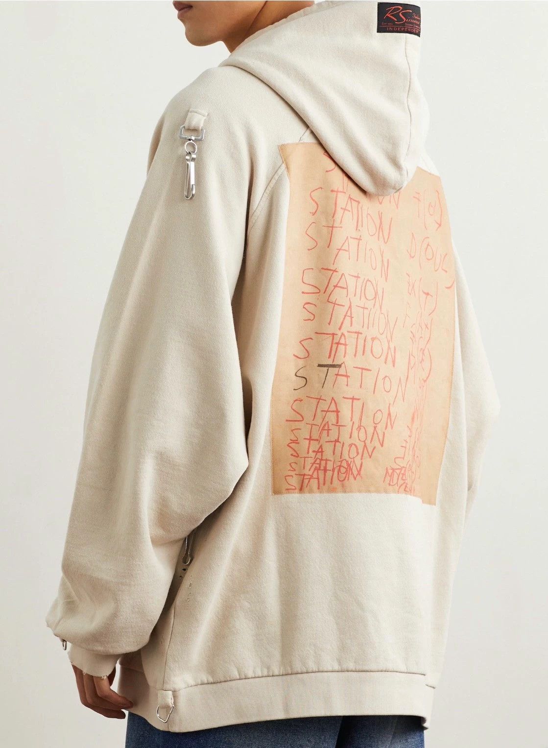 Raf Simons Iron ring cloth sweater