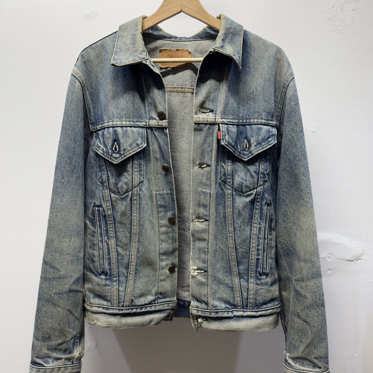 Levi's 80s Levi's Faded Distressed Jacket ERD Grunge Hedi Chrome Size US L / EU 52-54 / 3 - 5 Thumbnail