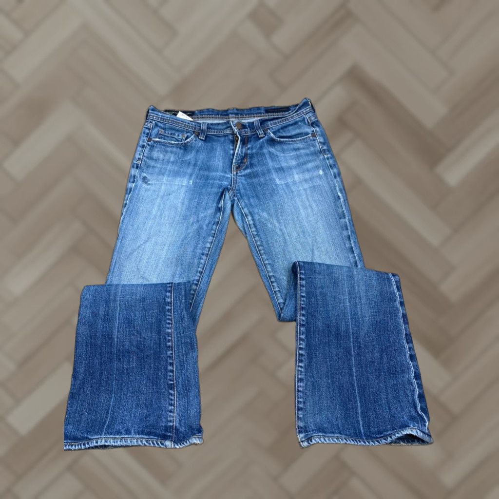 Citizens Of Humanity Citizens of Humanity Womens Jeans Flared Blue 29 Low Waist Casual Size 29 Womens Jeans Flared Blue 29 N/A Size 29" - 1 Thumbnail