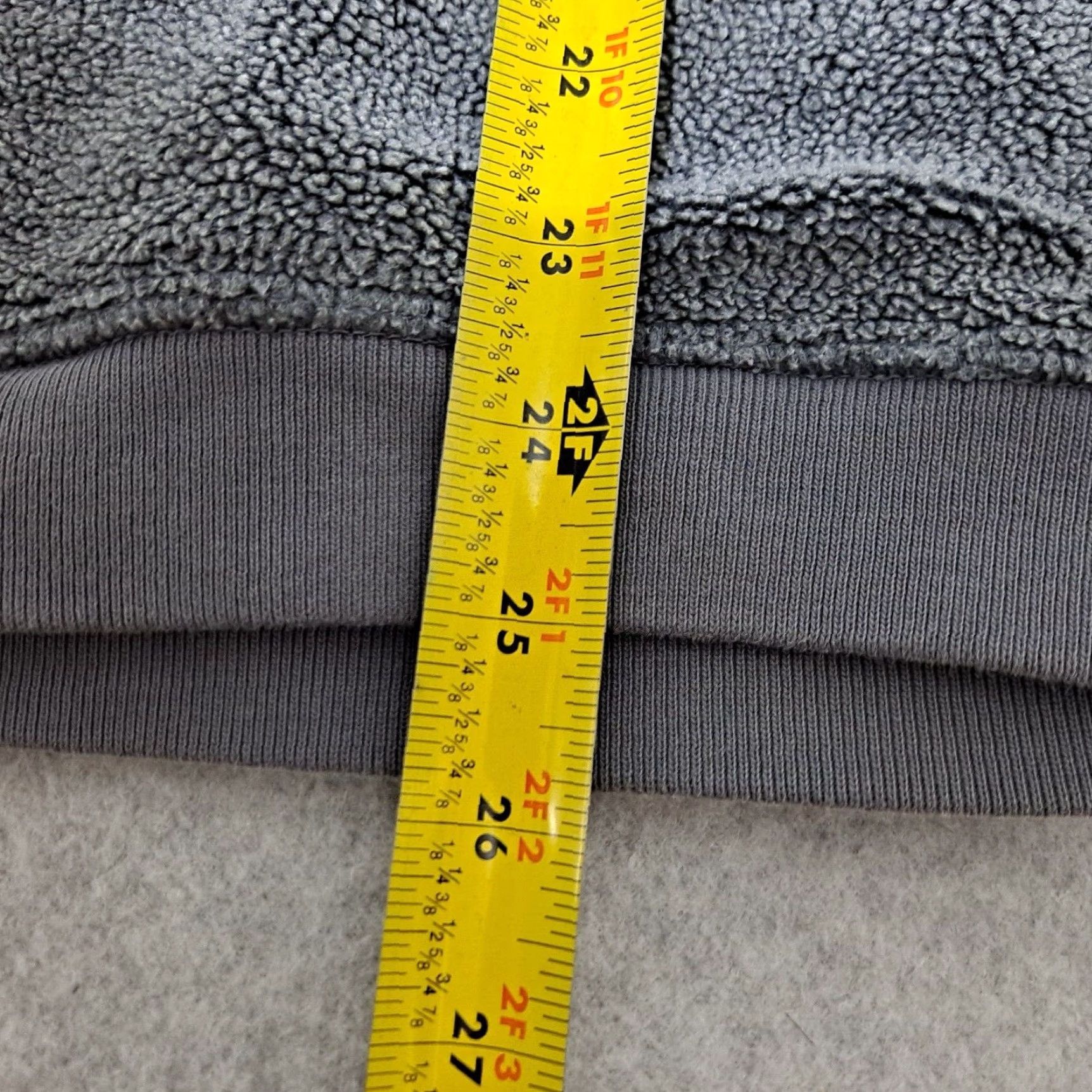 Vintage L.L. Bean Sweater Men Medium Gray Fleece Pullover Mock Neck 1/4 Zip Casual Outdoor Classic Size US M / EU 48-50 / 2 - 6 Thumbnail