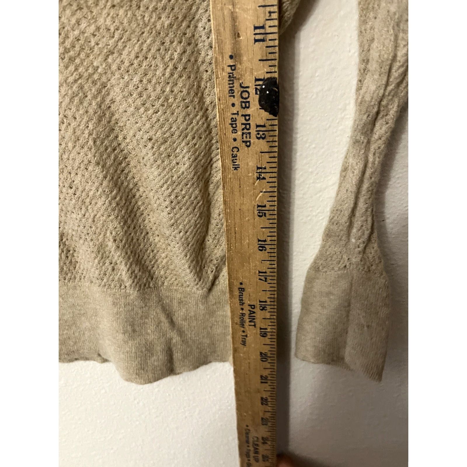 Banana Republic Banana Republic Italian Yarn Crew Knit Pullover Sweater Beige Brown XS Size US XS / EU 42 / 0 - 5 Thumbnail