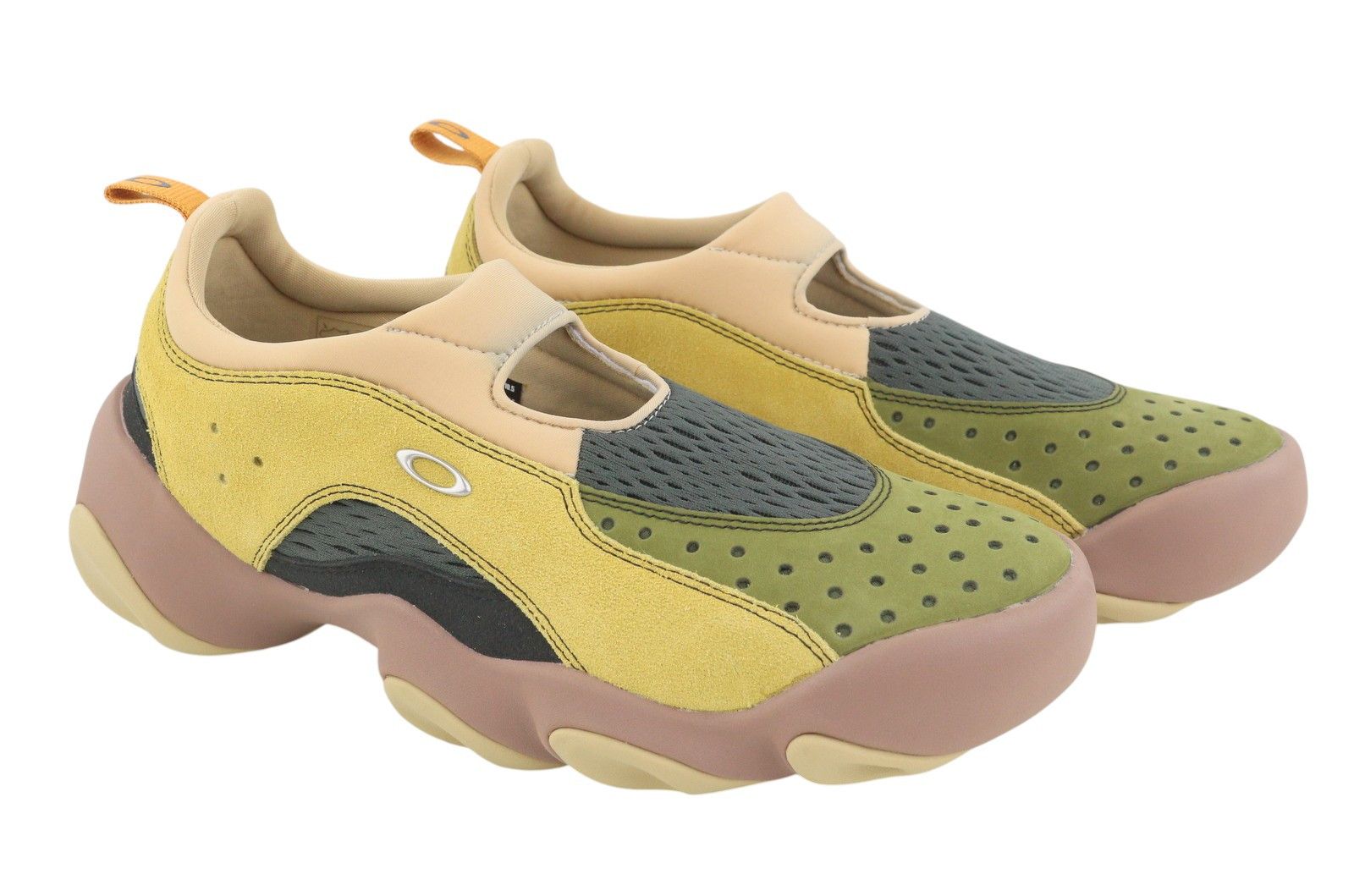 Brain Dead OAKLEY FACTORY FLESH SUEDE EU45.5 Whey Multi Sandals 90522 Size US 12.5 / EU 45-46 - 2 Thumbnail