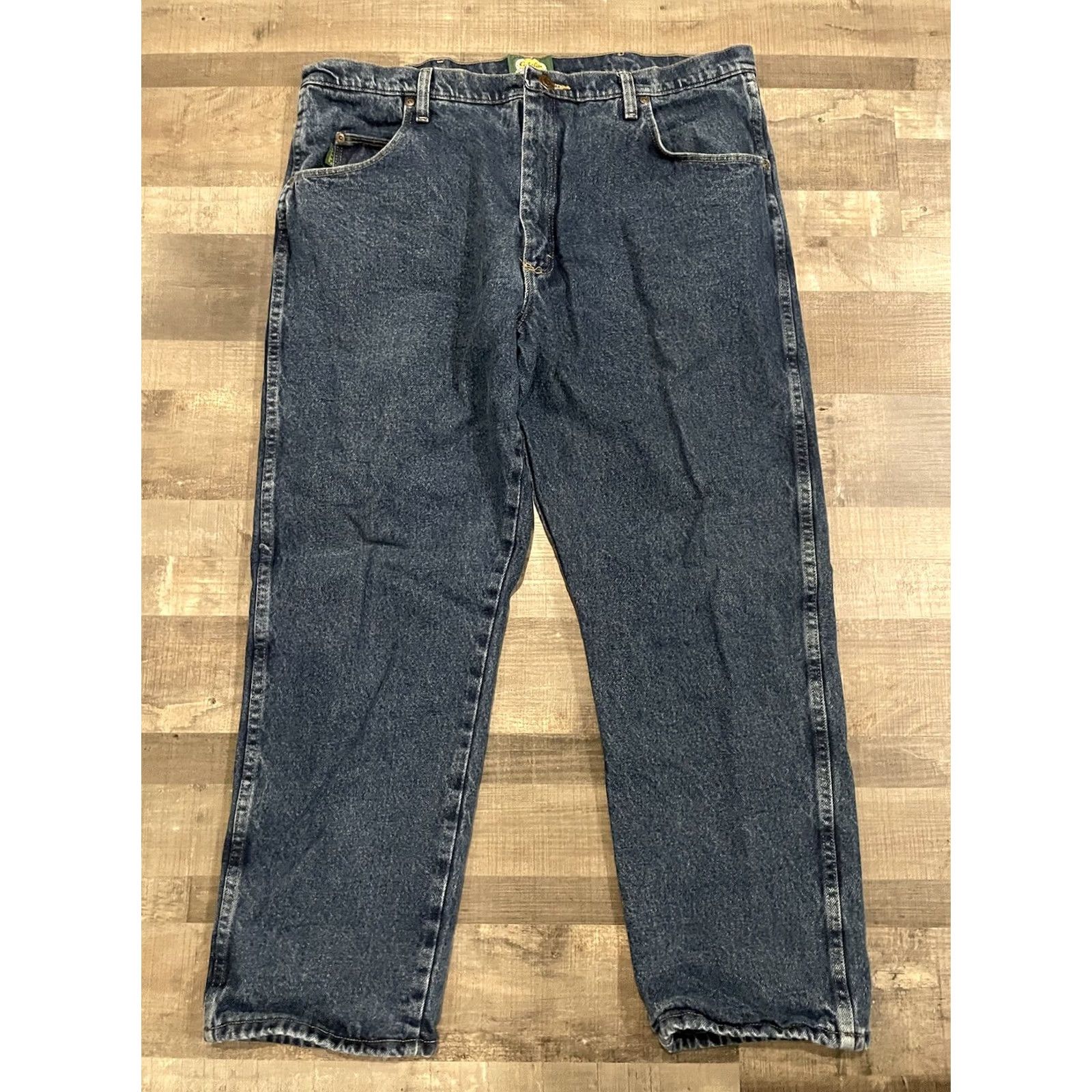 Vintage Cabela's Jeans Mens 40x30 Denim Blue Cotton Lined Denim Straight 30 Inseam Winter Regular Size 40 Size US 40 / EU 56 - 4 Thumbnail