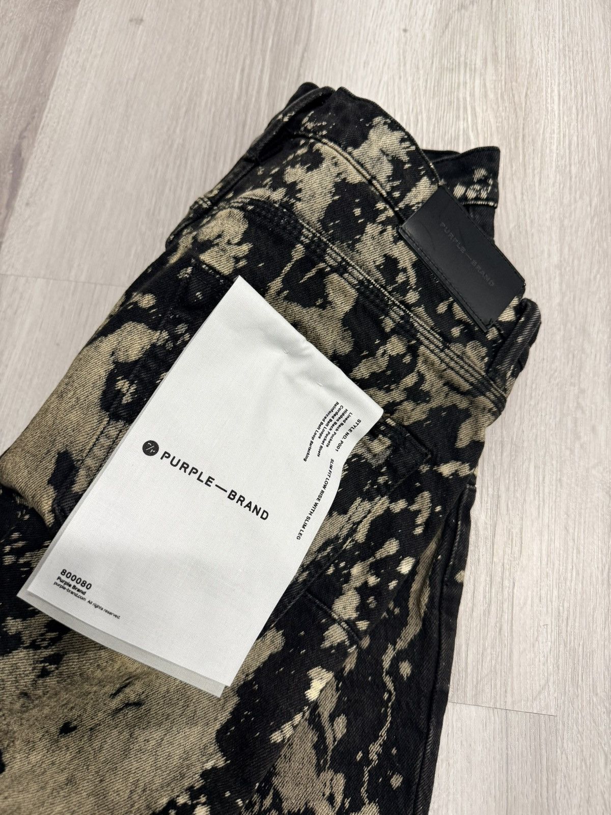 Purple Brand Purple Jeans Black/Gold Size US 32 / EU 48 - 4 Thumbnail