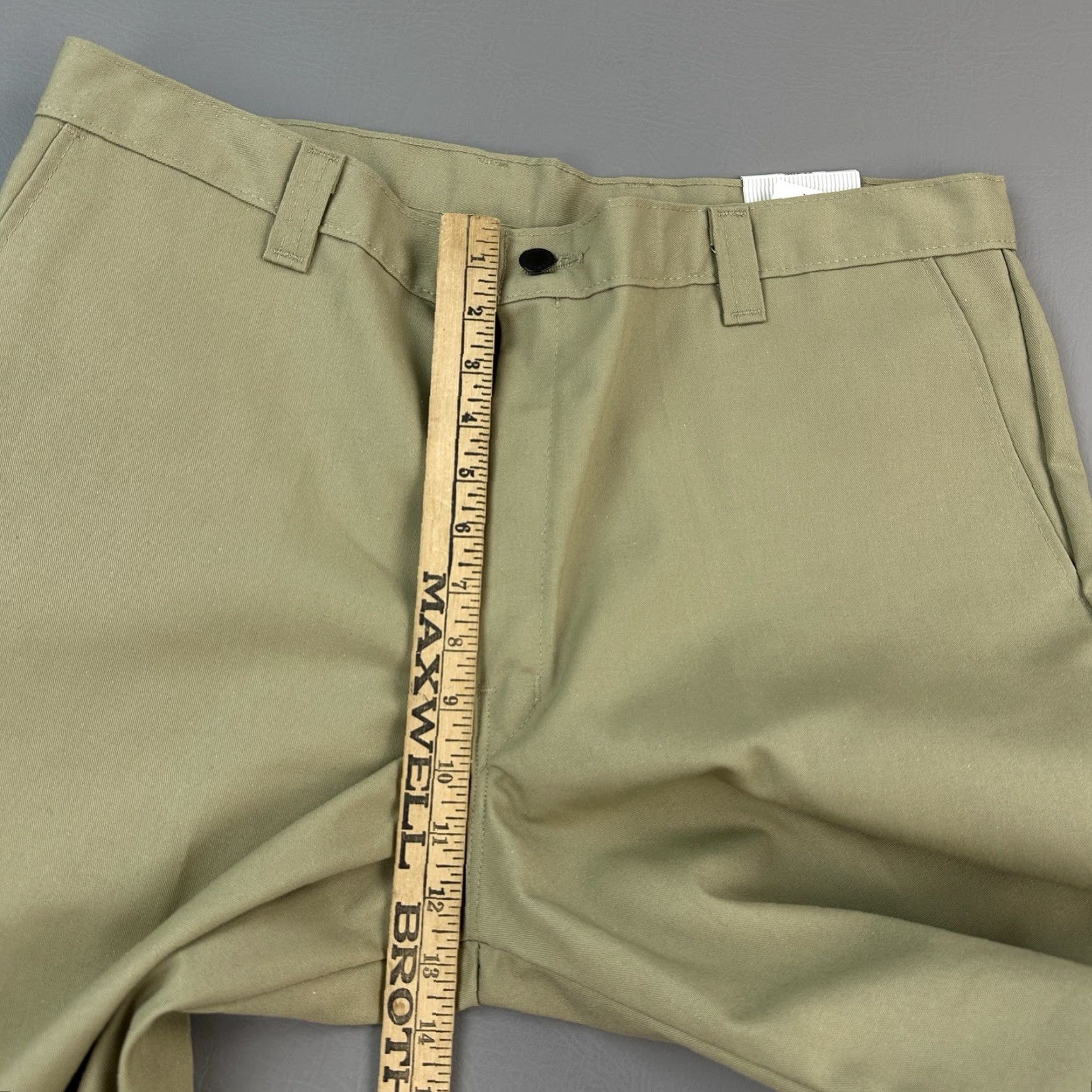 Dickies Dickies Core Work Pants Mens 38x32 Khaki Regular Fit Flat Front Straight Pants Mens Size US 38 / EU 54 - 5 Thumbnail
