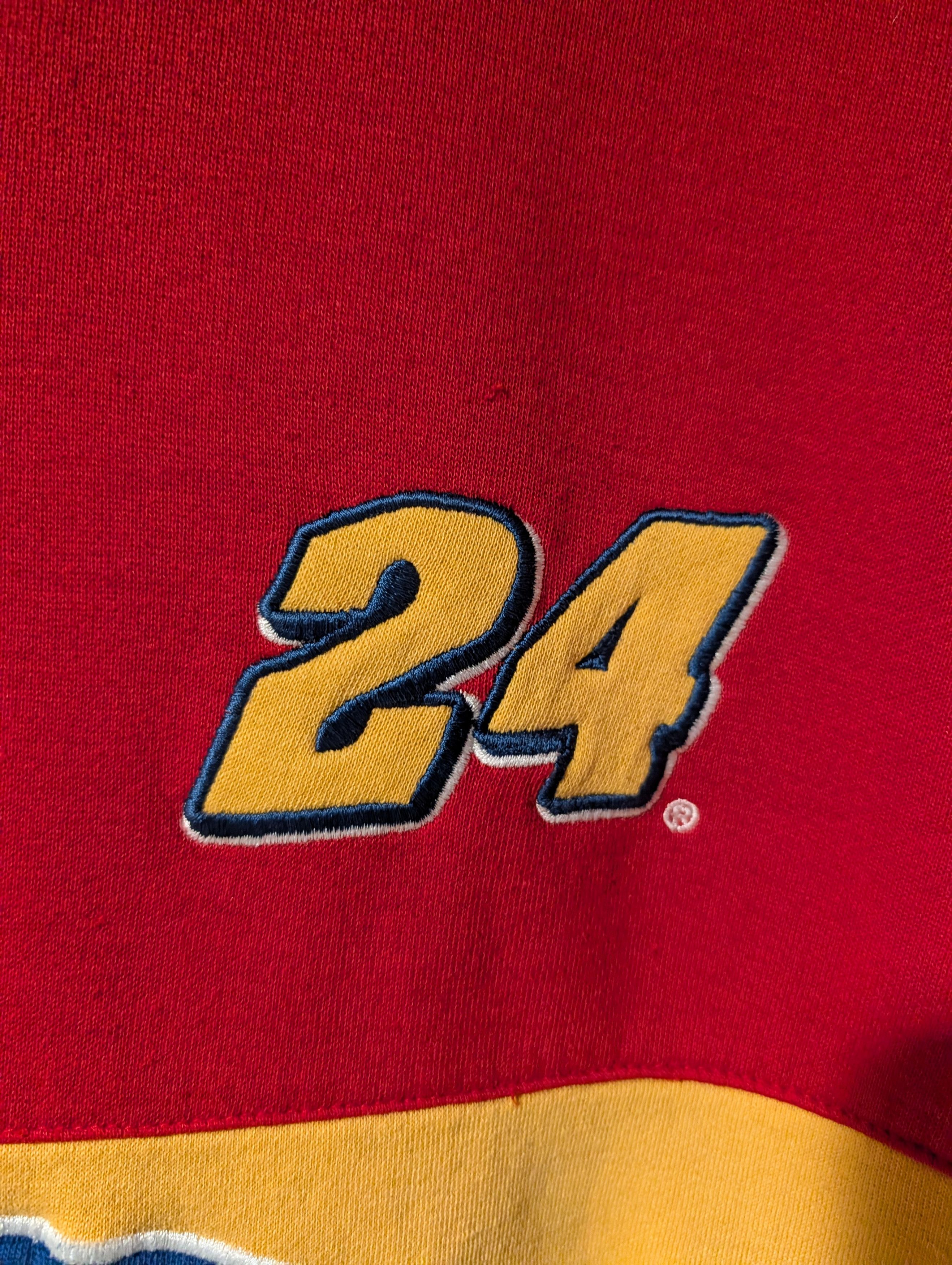 NASCAR Vintage 90s Nascar Jeff Gordan Chase Authentic Sweatshirt Size US L / EU 52-54 / 3 - 3 Thumbnail