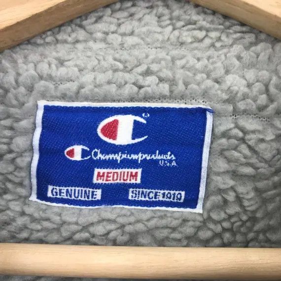 Champion Vtg CHAMPION PRODUCTS USA Fleece Jacket Windbreaker Reverse Size US L / EU 52-54 / 3 - 4 Thumbnail