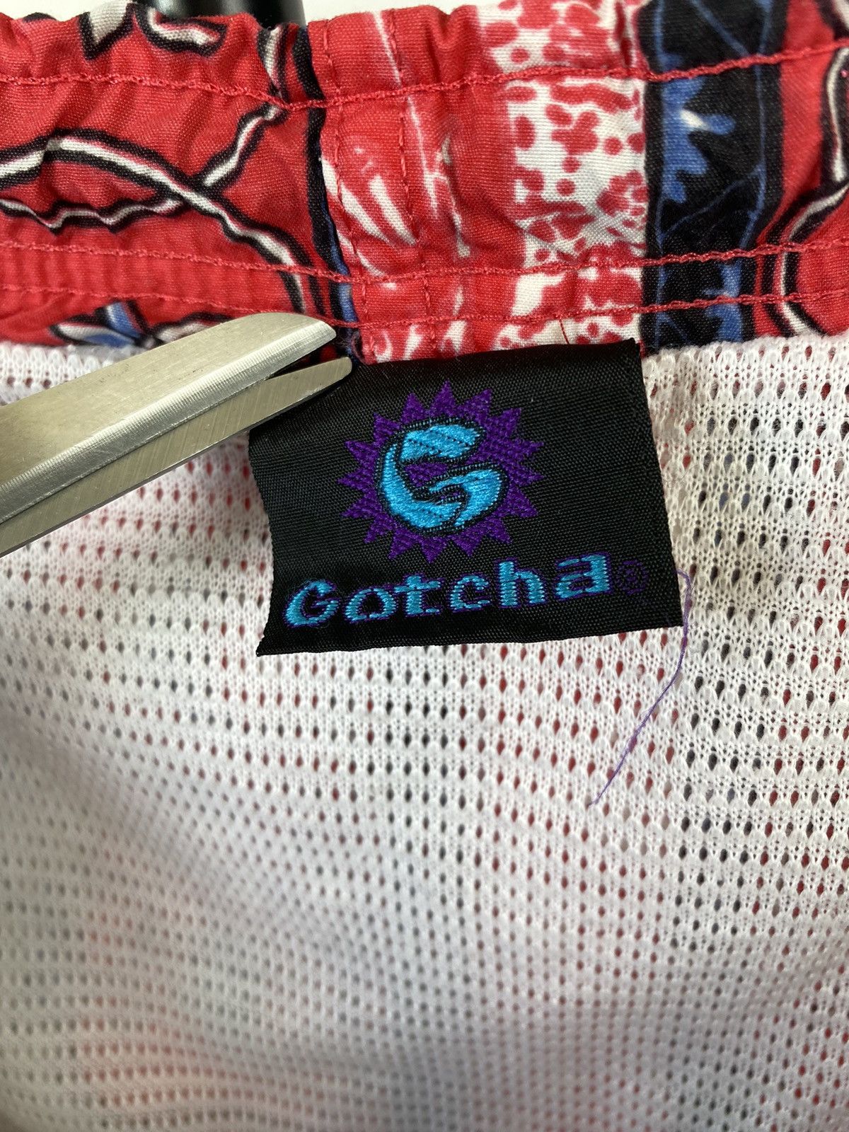 Gotcha × Vintage 80s rare Vintage GOTCHA shorts skate surf Size US 36 / EU 52 - 10 Thumbnail