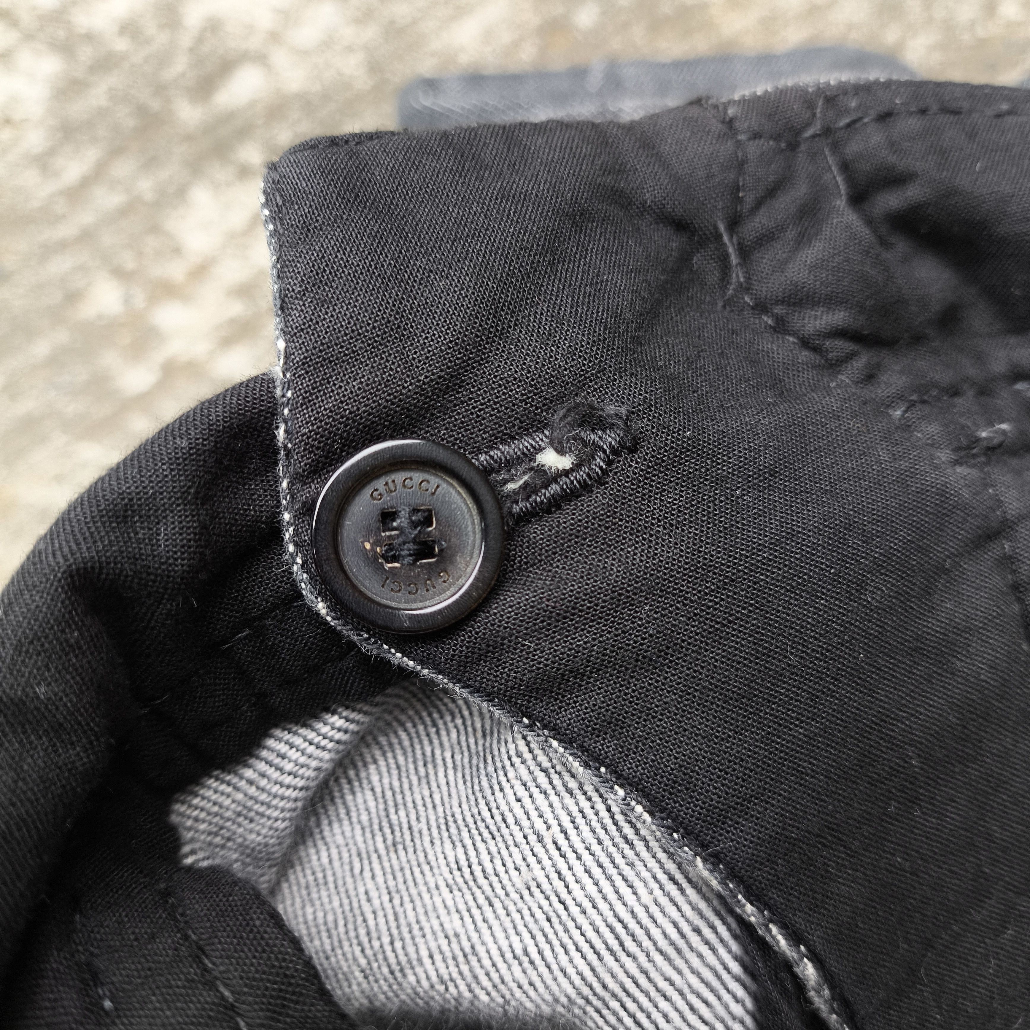Gucci Gucci denim jeans pants bottom solid gray Size US 31 - 5 Thumbnail