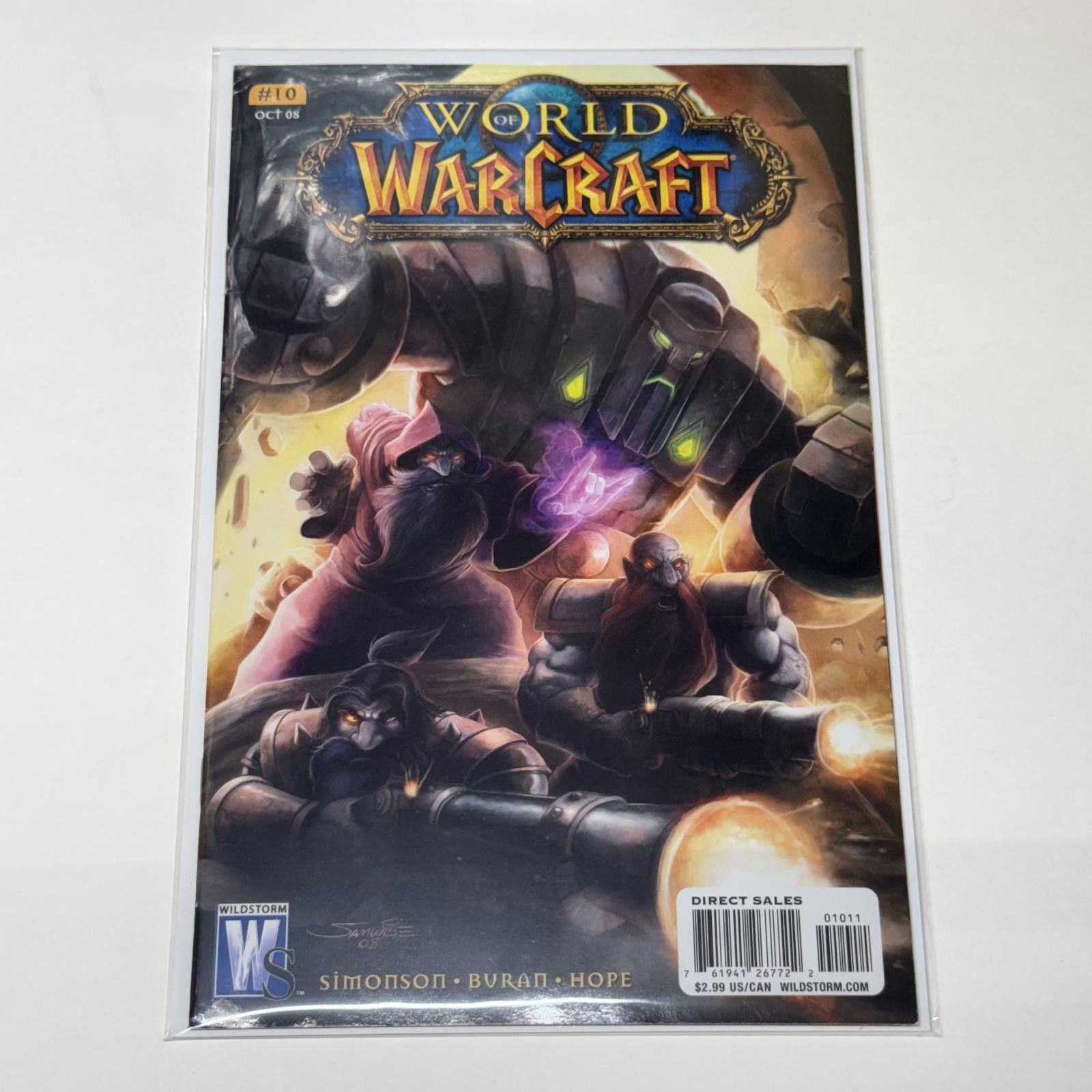 Designer Wildstorm World of Warcraft #10 OCT 2008 WoW Comic Book 1st Size ONE SIZE - 1 Thumbnail