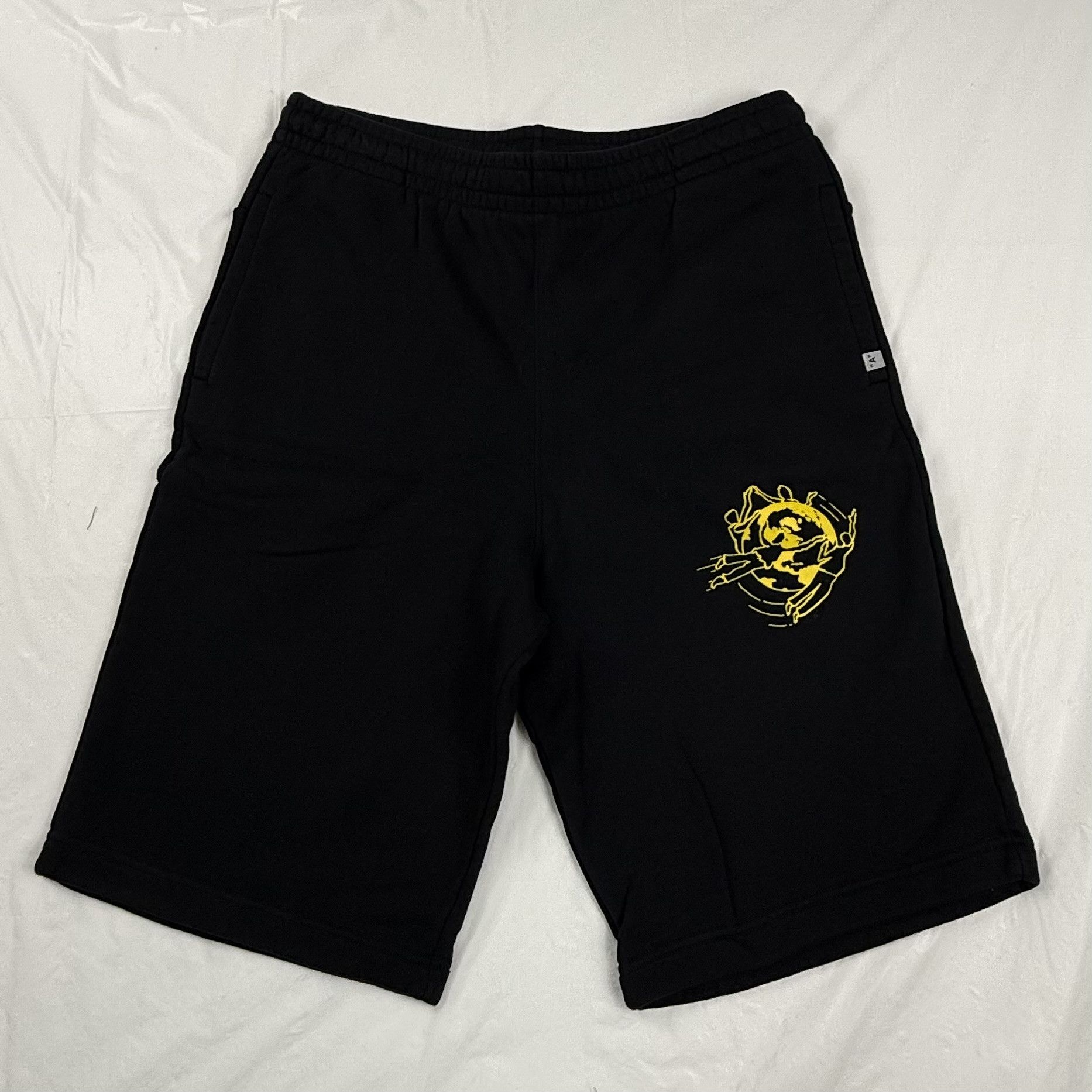 Off-White Off-White Virgil Abloh Arrow Graphic Sweat Shorts Size US 36 / EU 52 - 2 Thumbnail