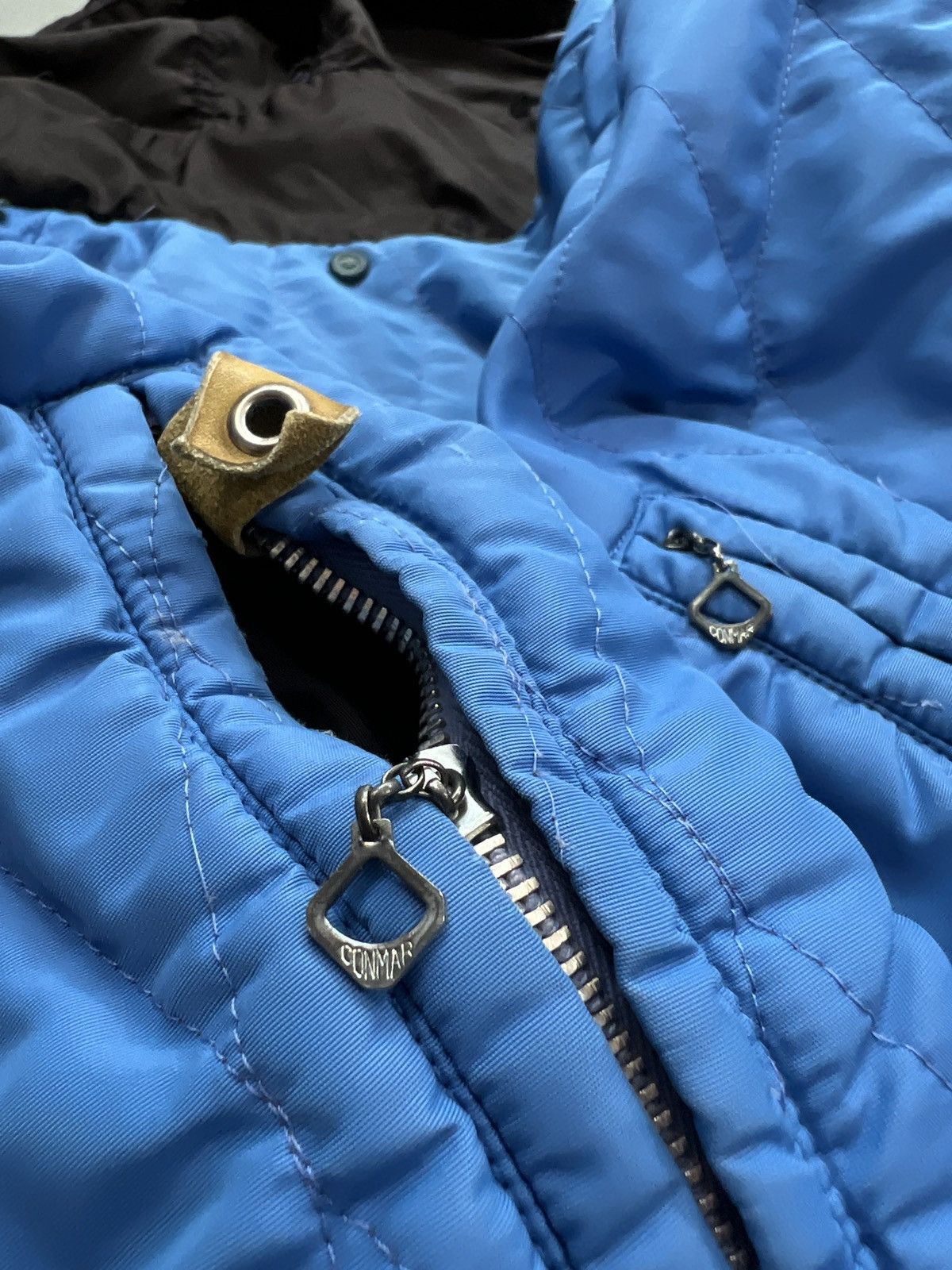 Vintage 1980s Reversible Quilted Ski Jacket Hoodie Liner Size US M / EU 48-50 / 2 - 15 Thumbnail